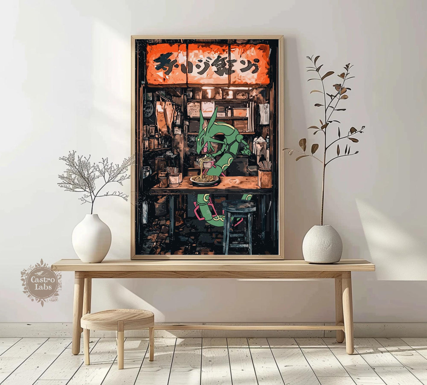 Rayquaza Ramen Series Poster