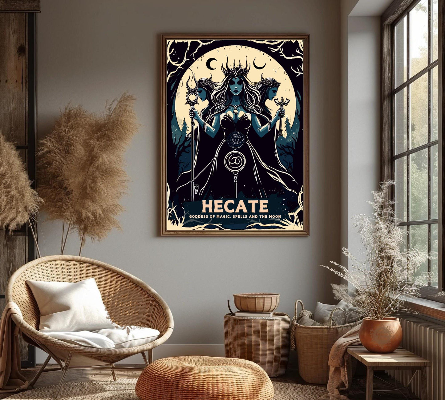 Hecate Goddess Poster