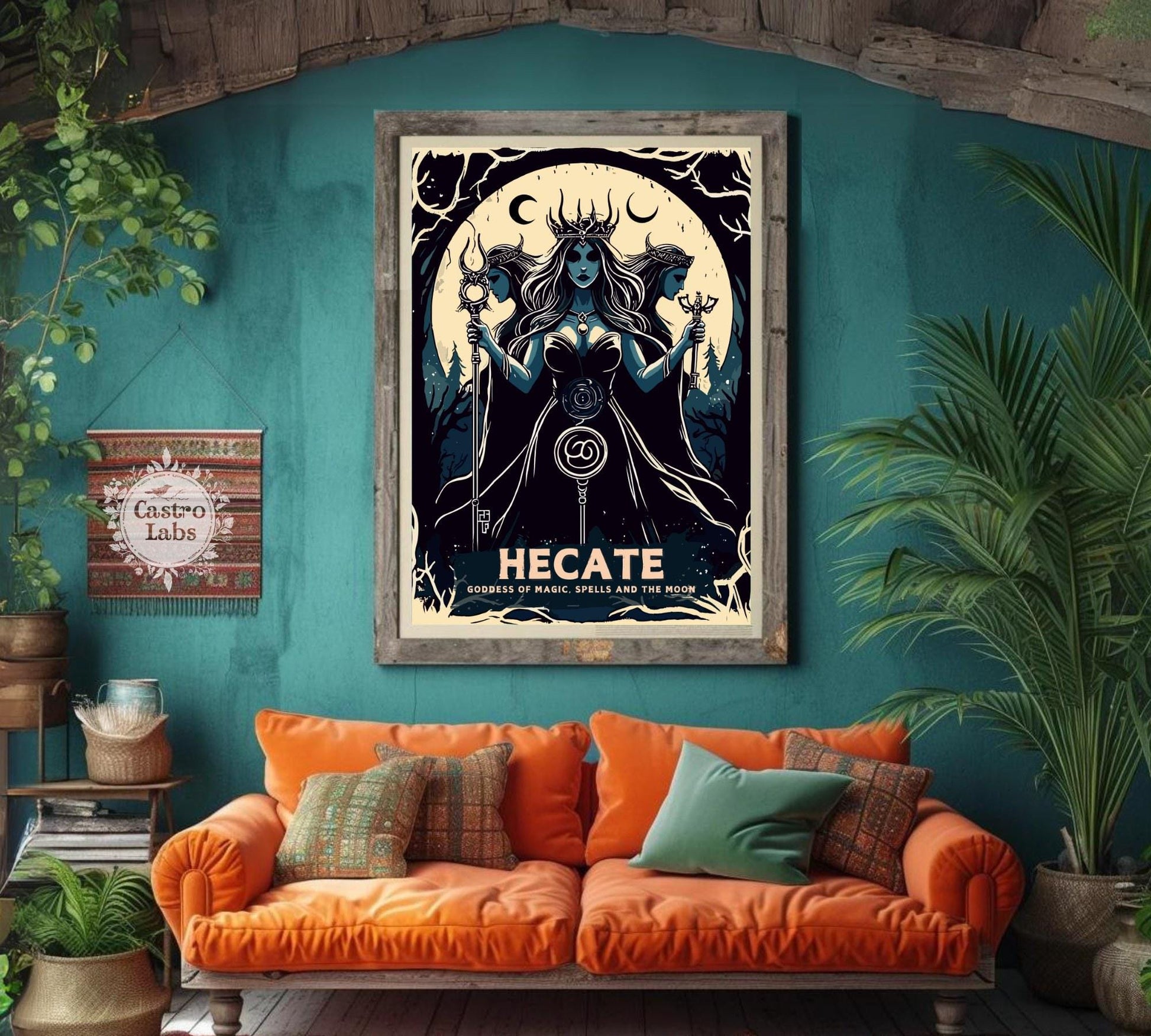 Hecate Goddess Poster