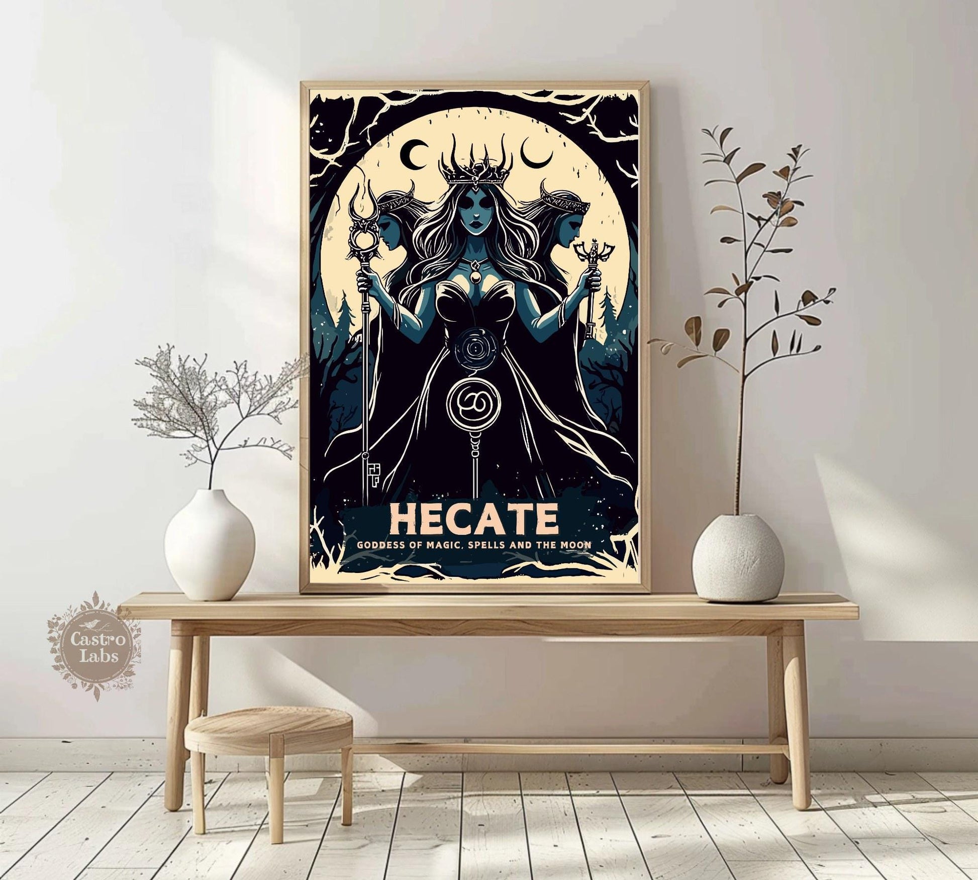 Hecate Goddess Poster