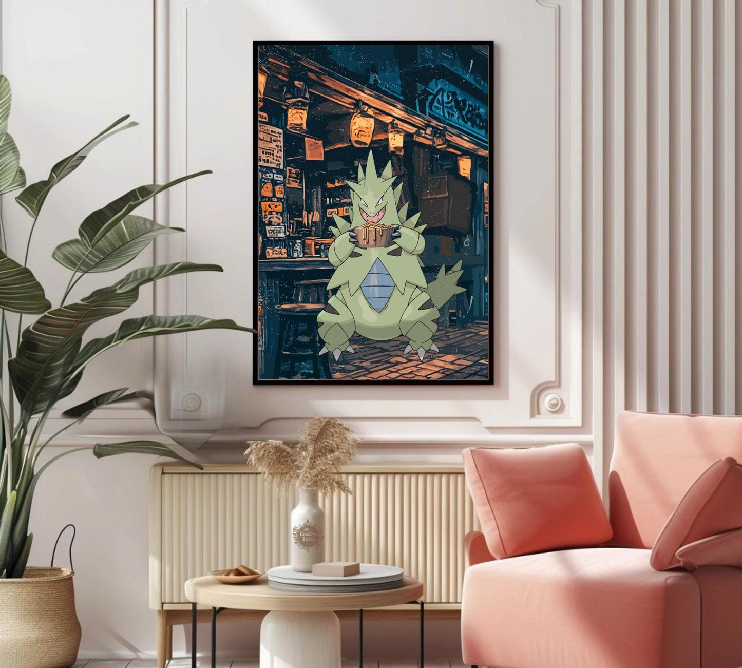 Tyranitar Ramen Series Poster