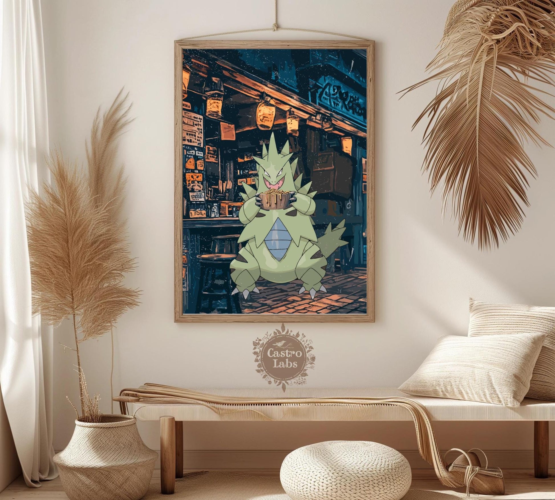 Tyranitar Ramen Series Poster