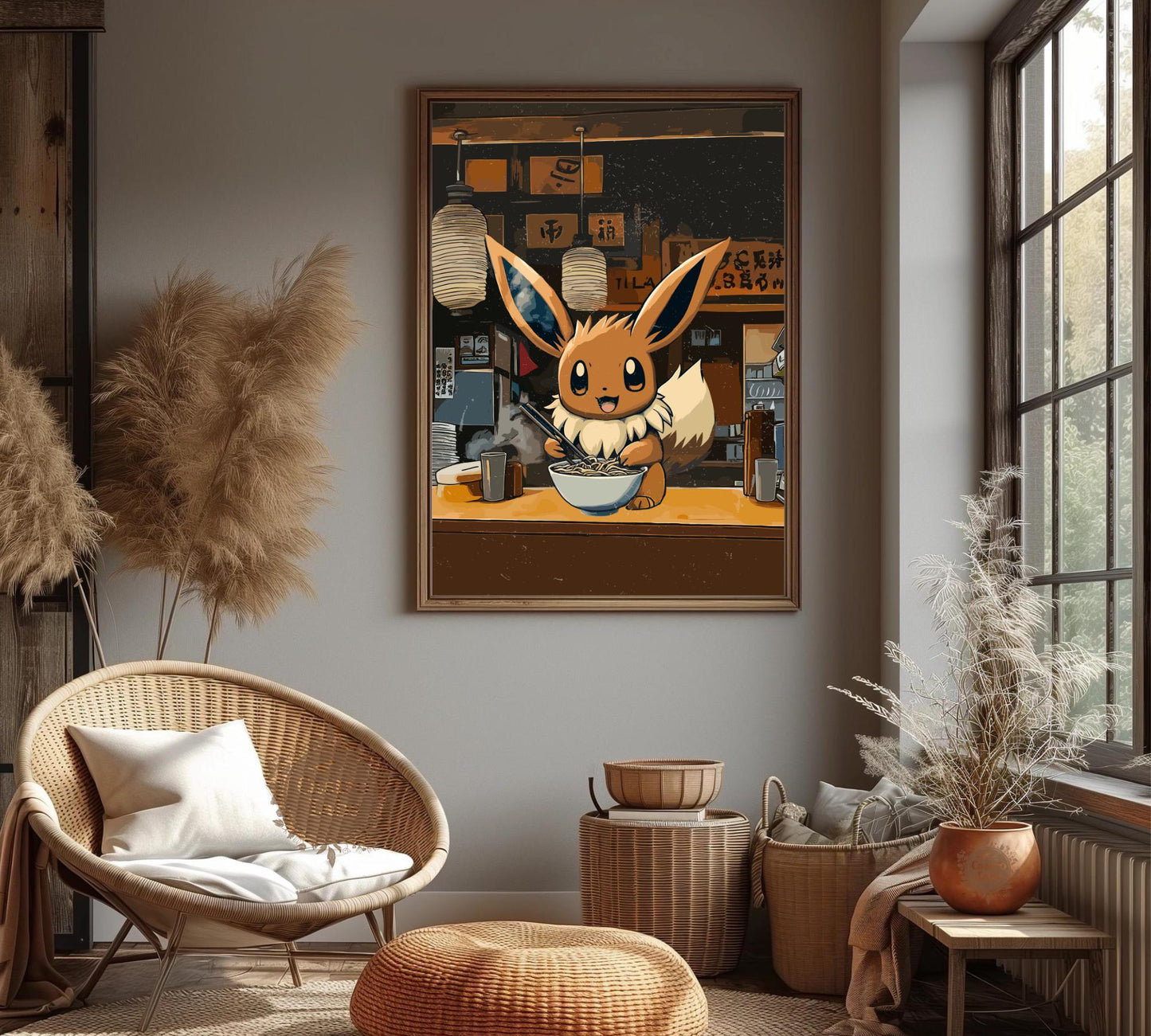 Eevee Ramen Series Poster