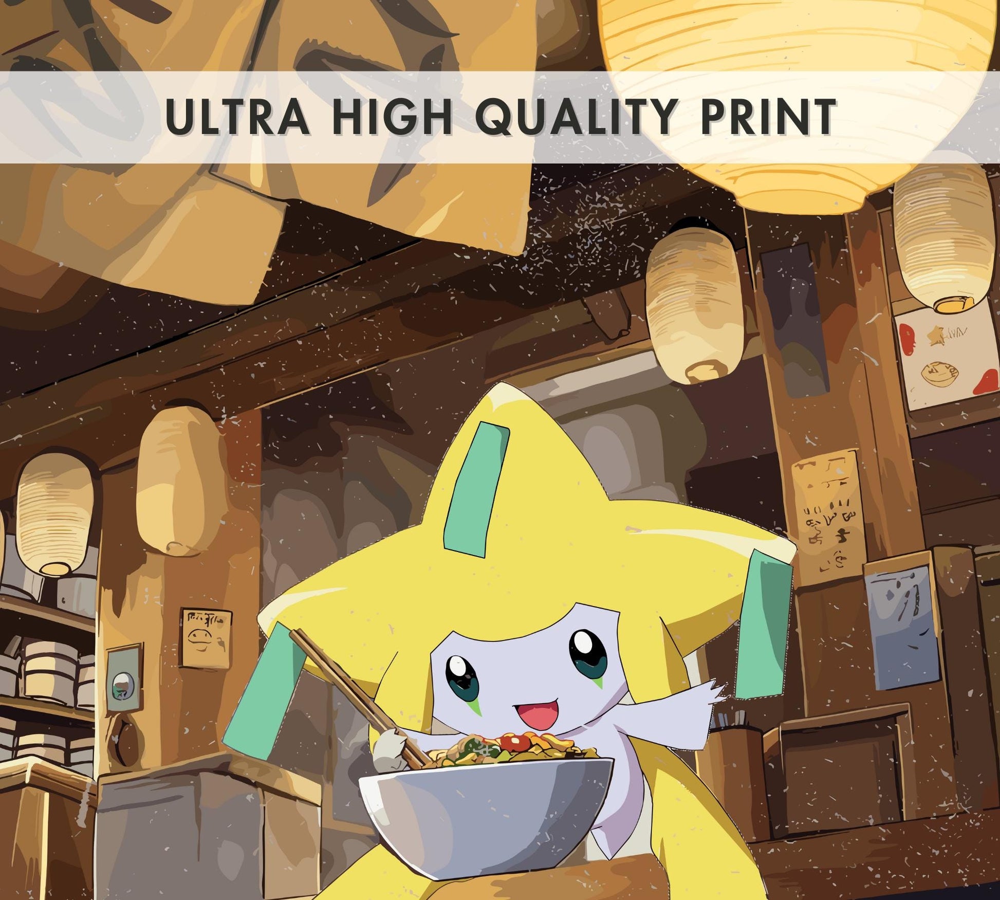 Jirachi Ramen Series Poster