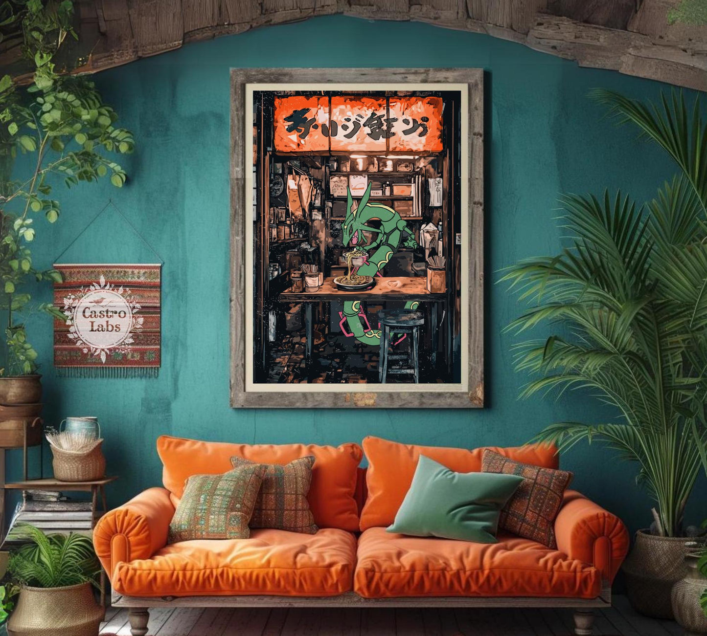 Rayquaza Ramen Series Poster