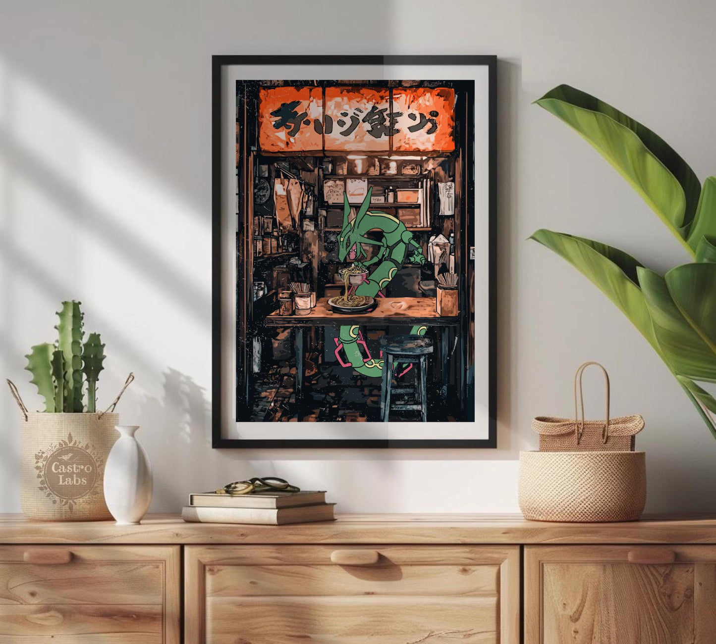 Rayquaza Ramen Series Poster