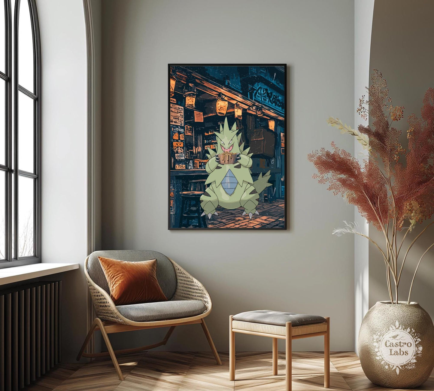 Tyranitar Ramen Series Poster