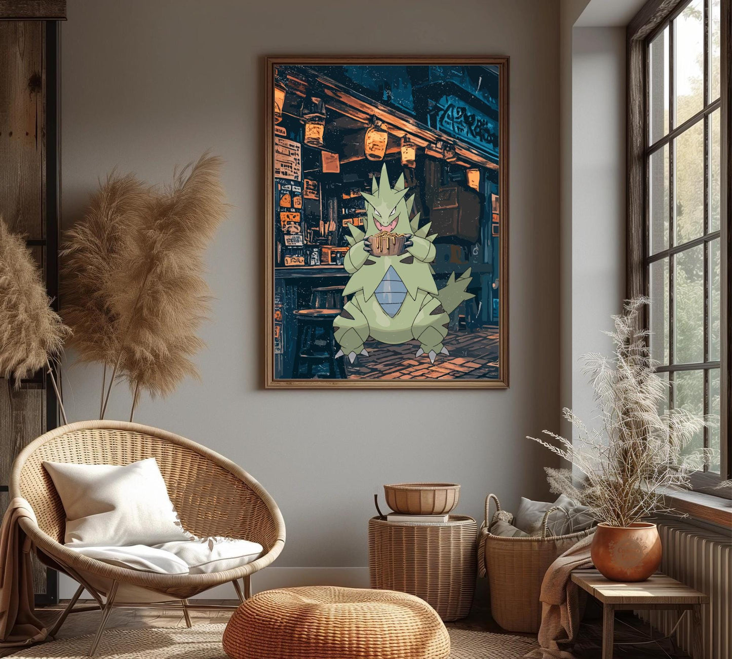 Tyranitar Ramen Series Poster