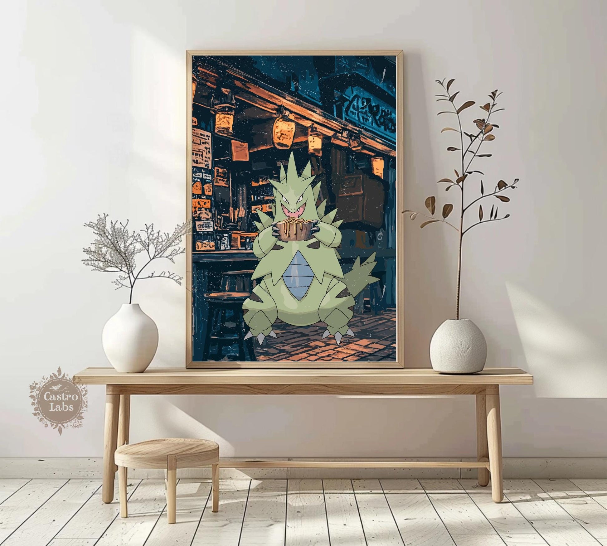 Tyranitar Ramen Series Poster