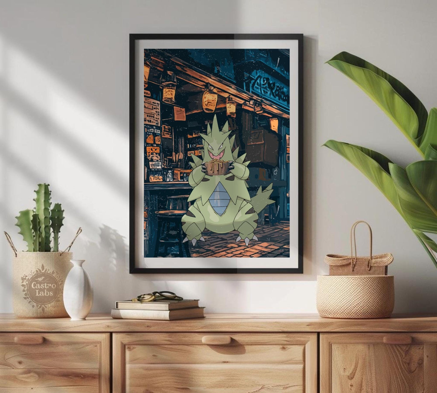 Tyranitar Ramen Series Poster