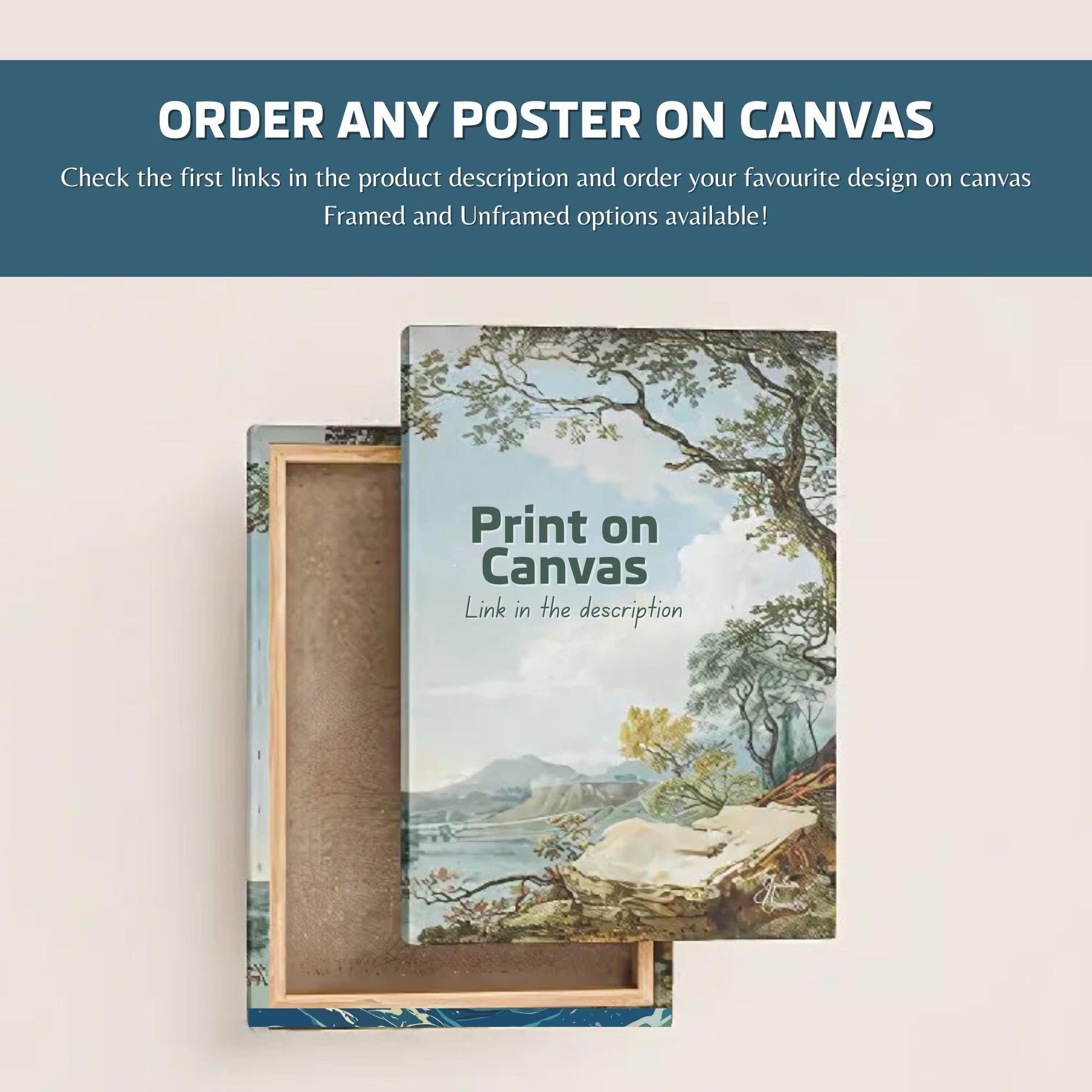 Canvas or Framed Canvas