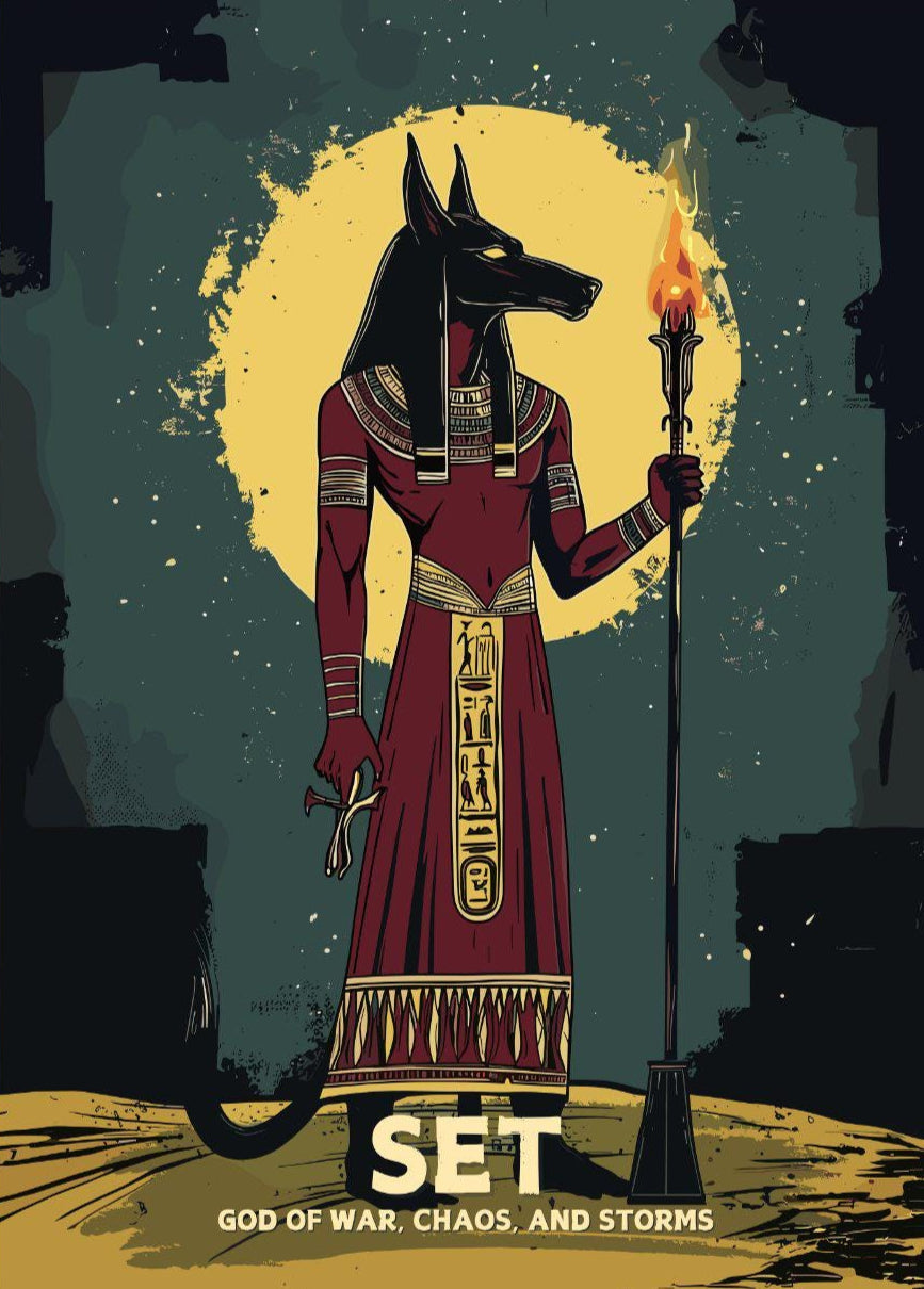 Set Poster, Egyptian God Set