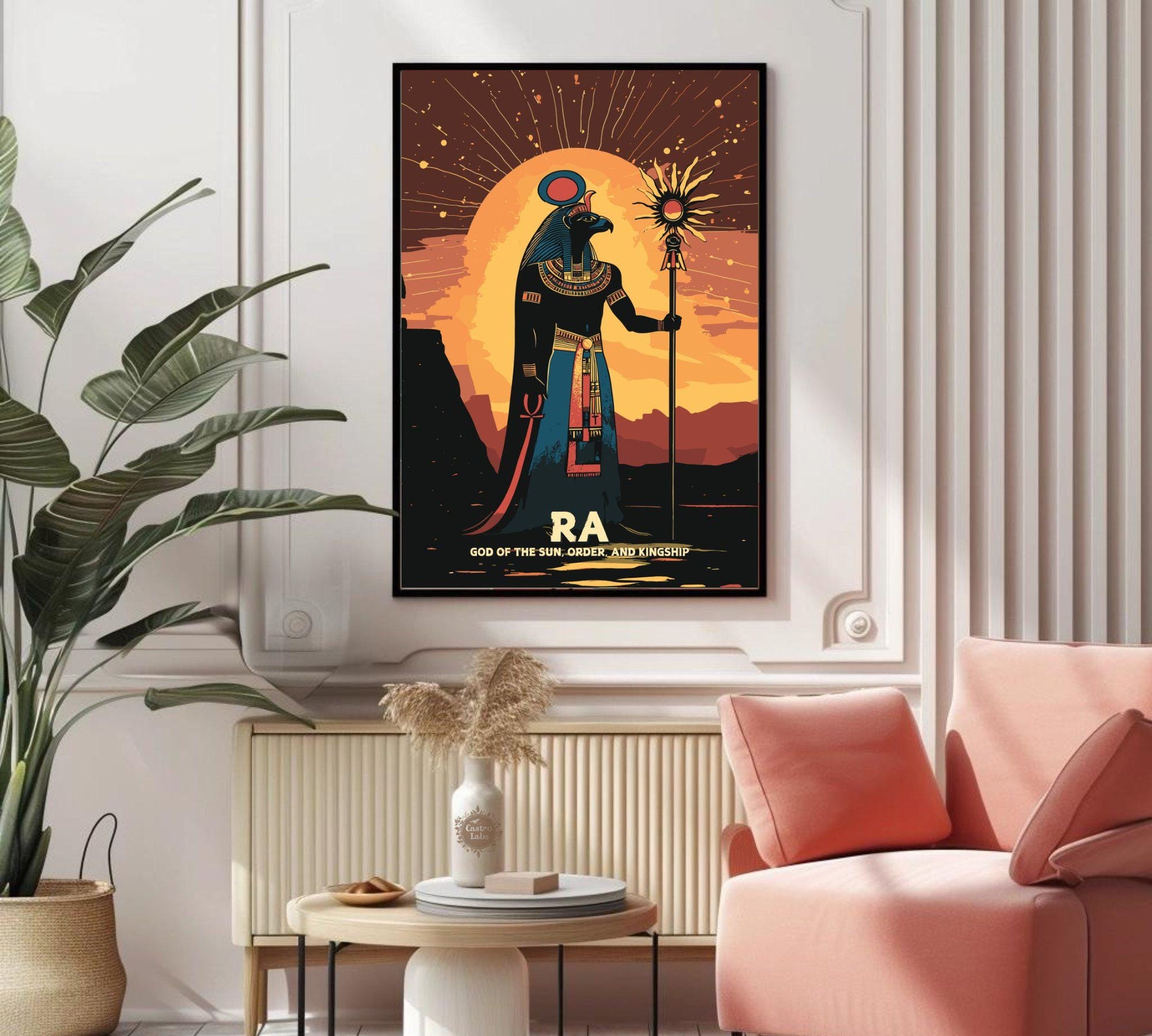 Ra Poster, Egyptian God Ra