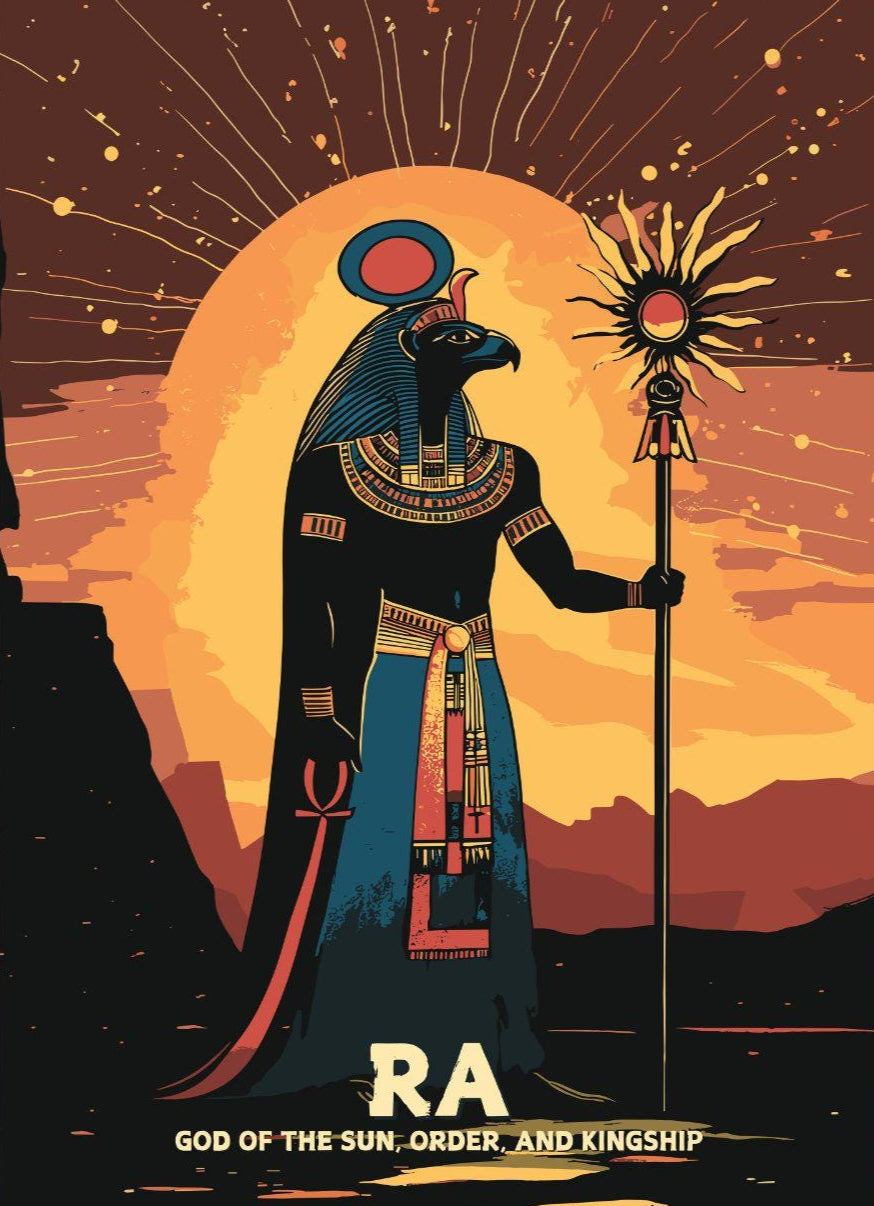 Ra Poster, Egyptian God Ra