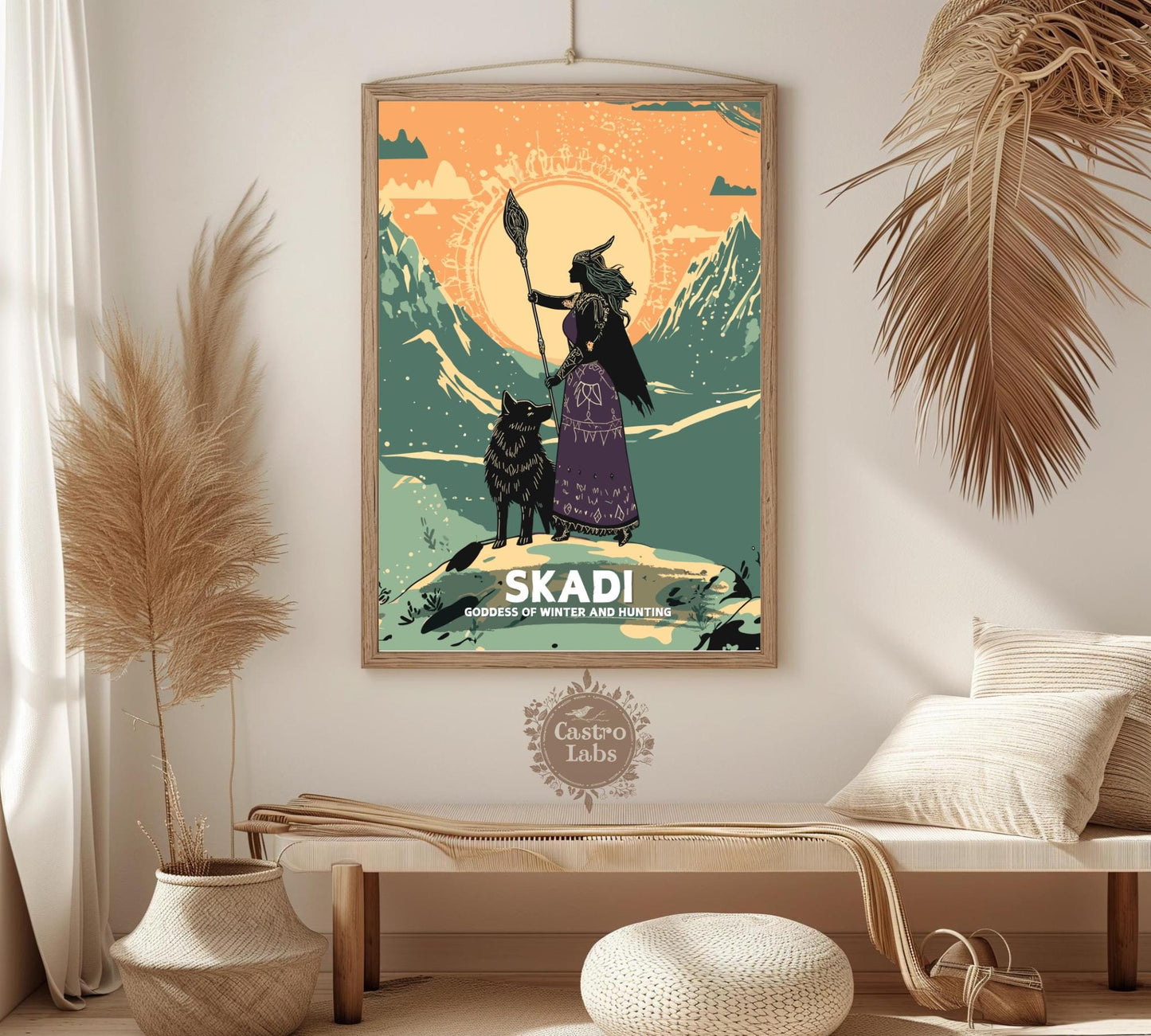 Skadi Goddess Poster