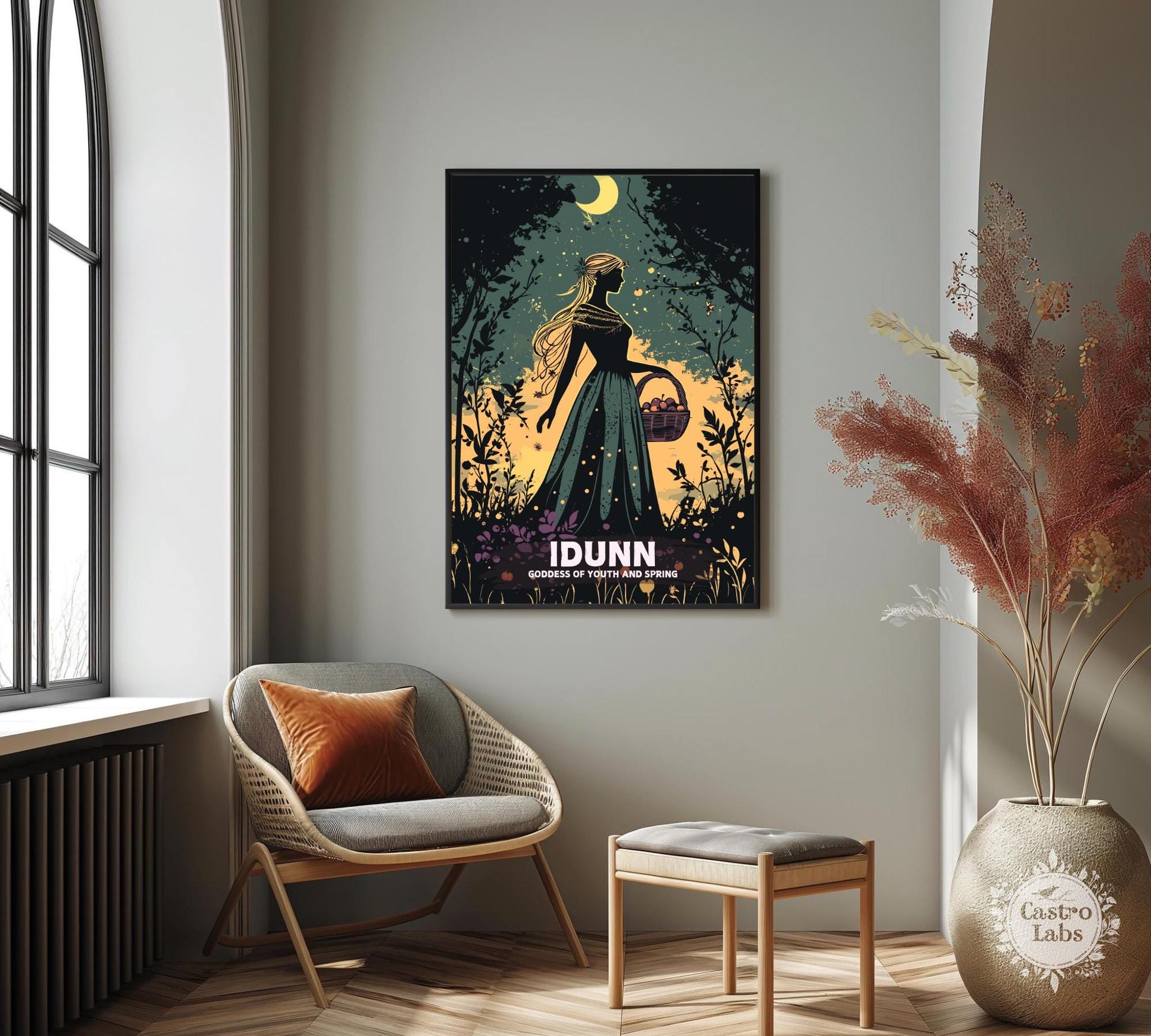 Idunn Goddess Poster