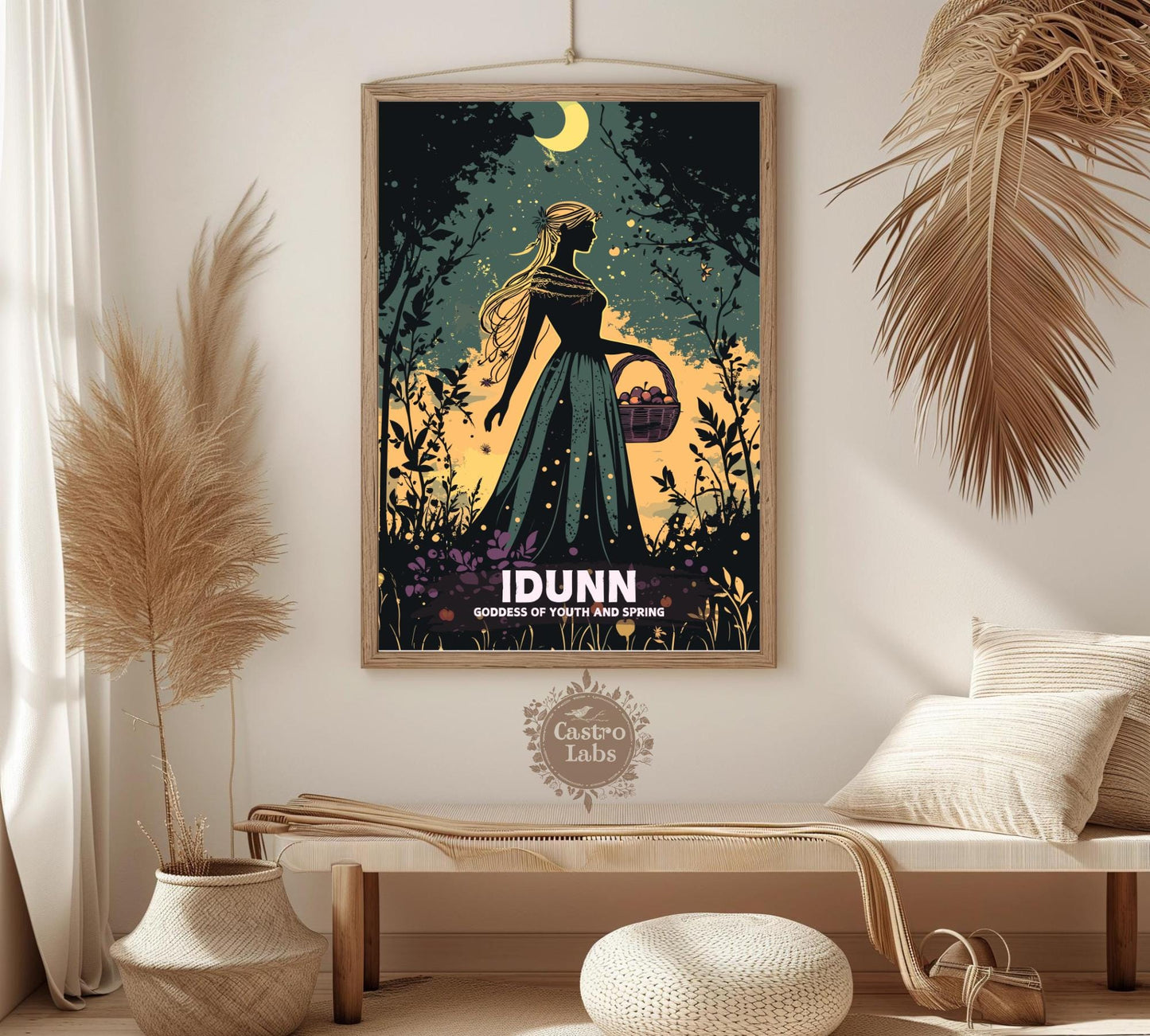 Idunn Goddess Poster