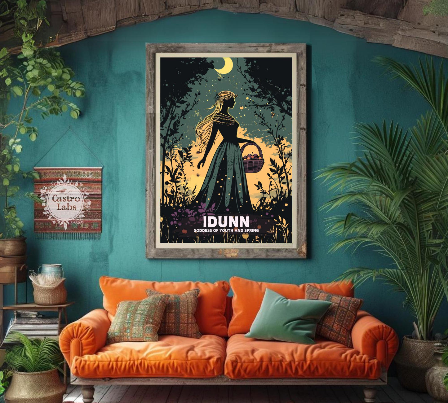 Idunn Goddess Poster