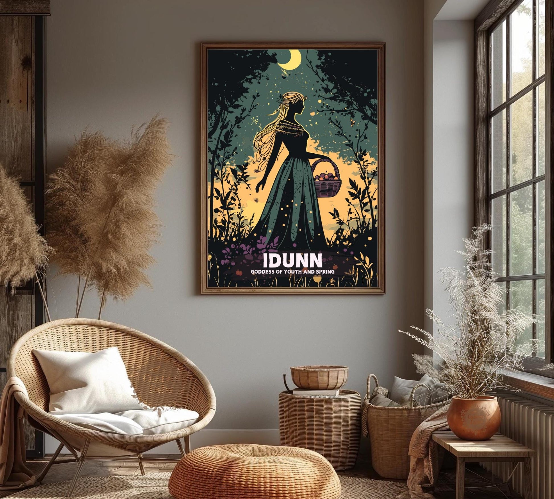 Idunn Goddess Poster