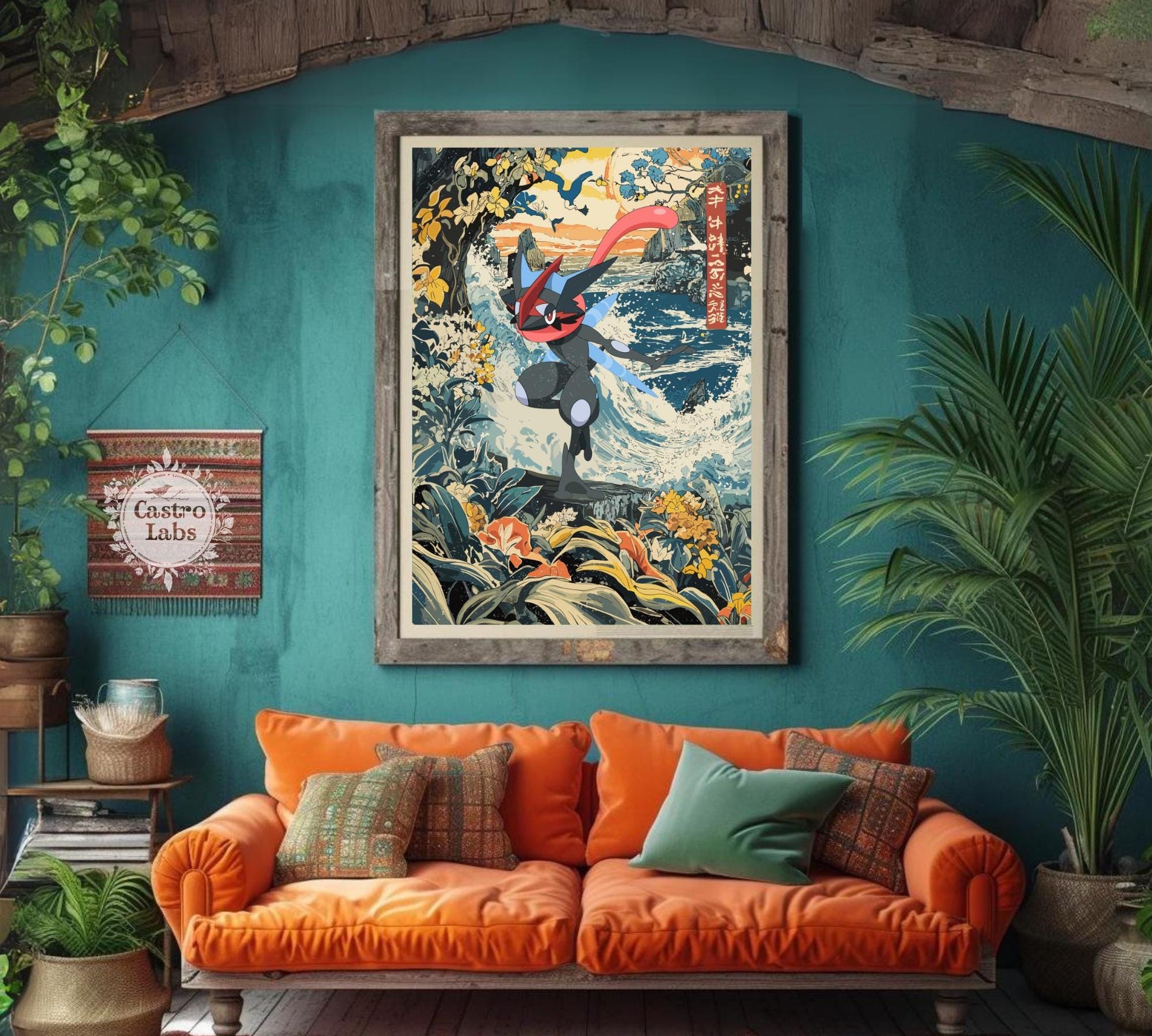 Shiny Greninja Poster
