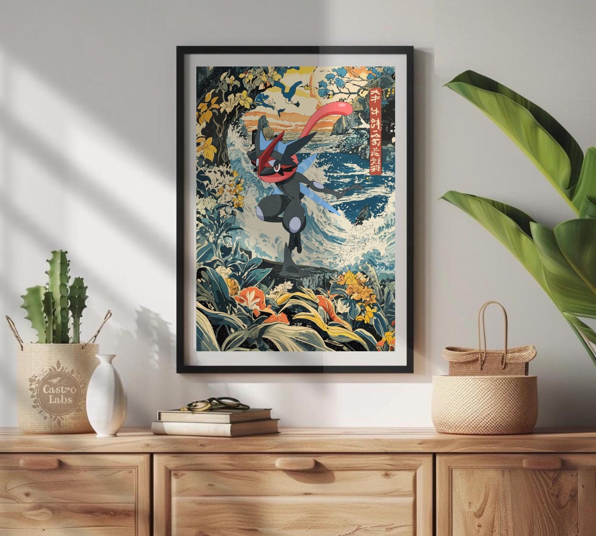 Shiny Greninja Poster