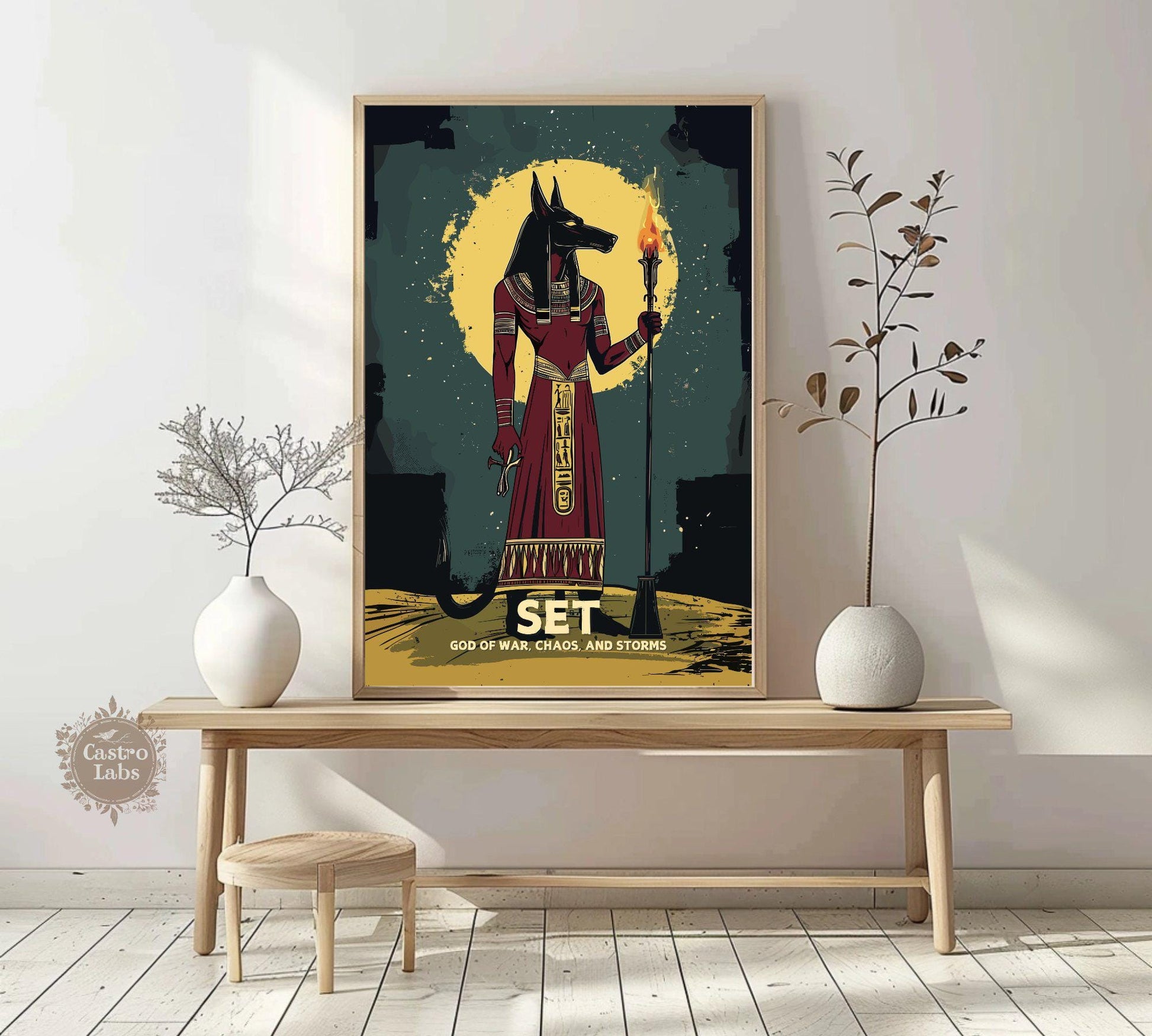 Set Poster, Egyptian God Set