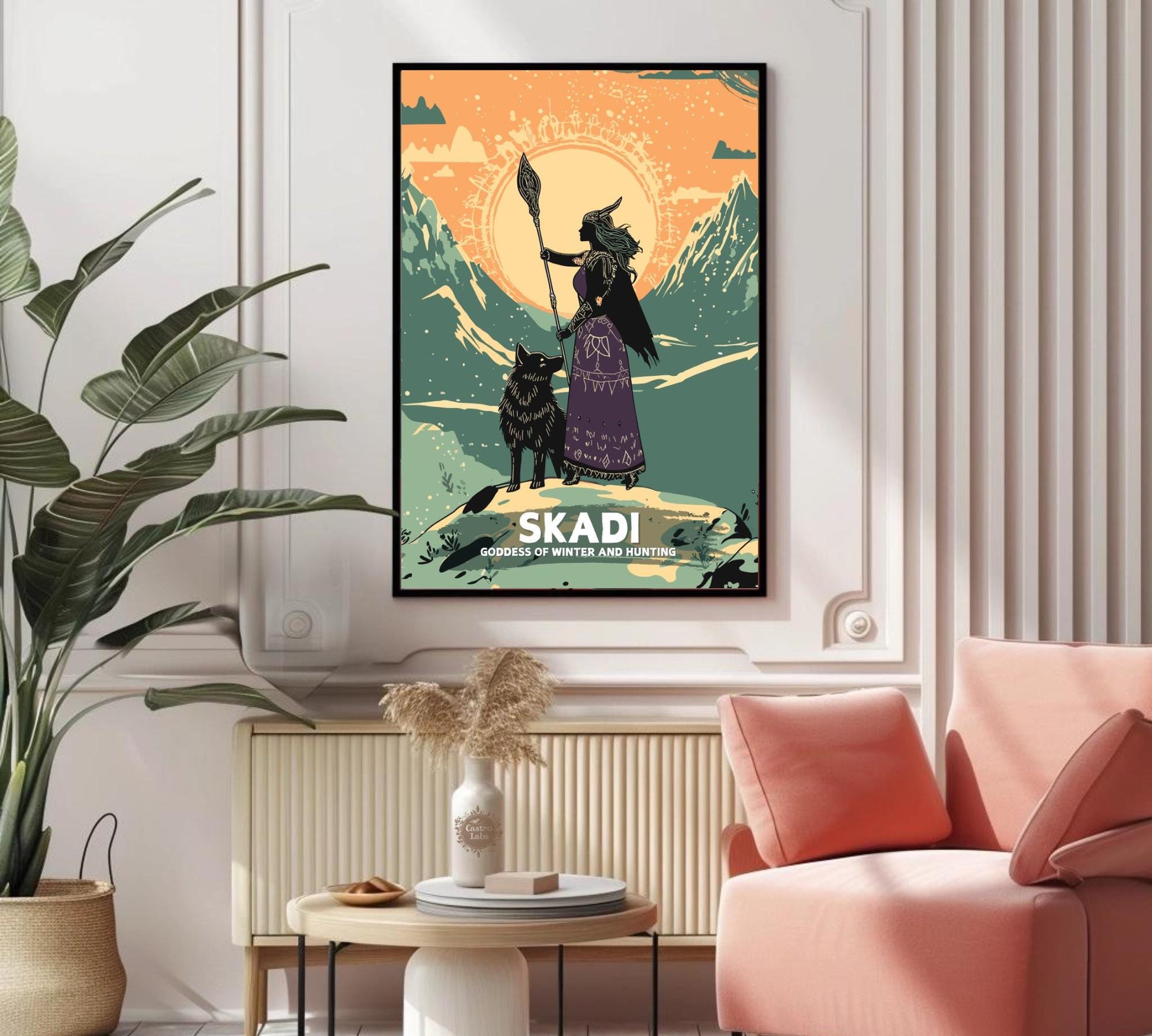 Skadi Goddess Poster