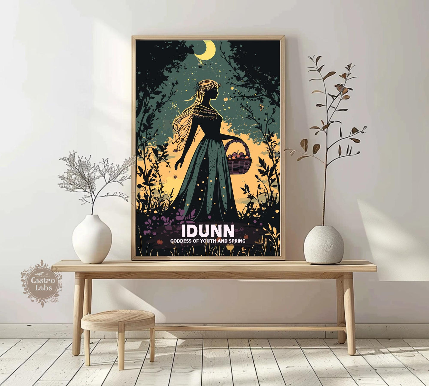 Idunn Goddess Poster