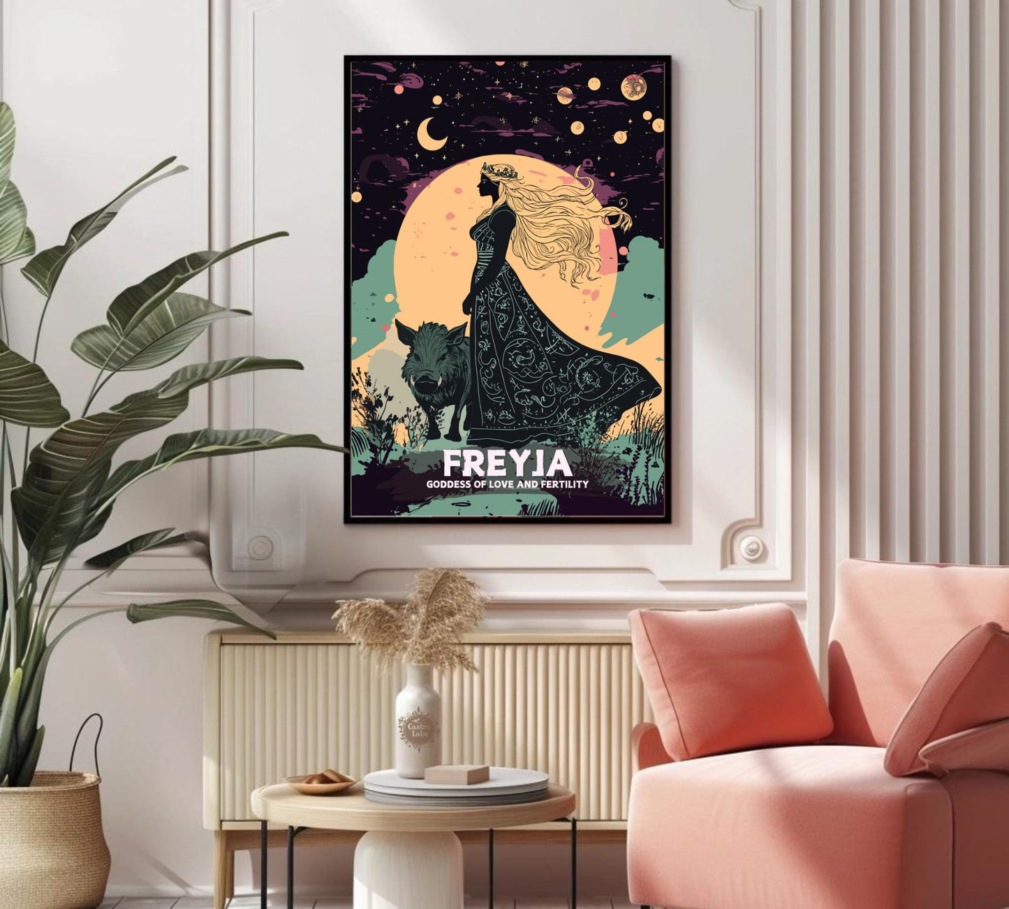 Freyja Goddess Poster