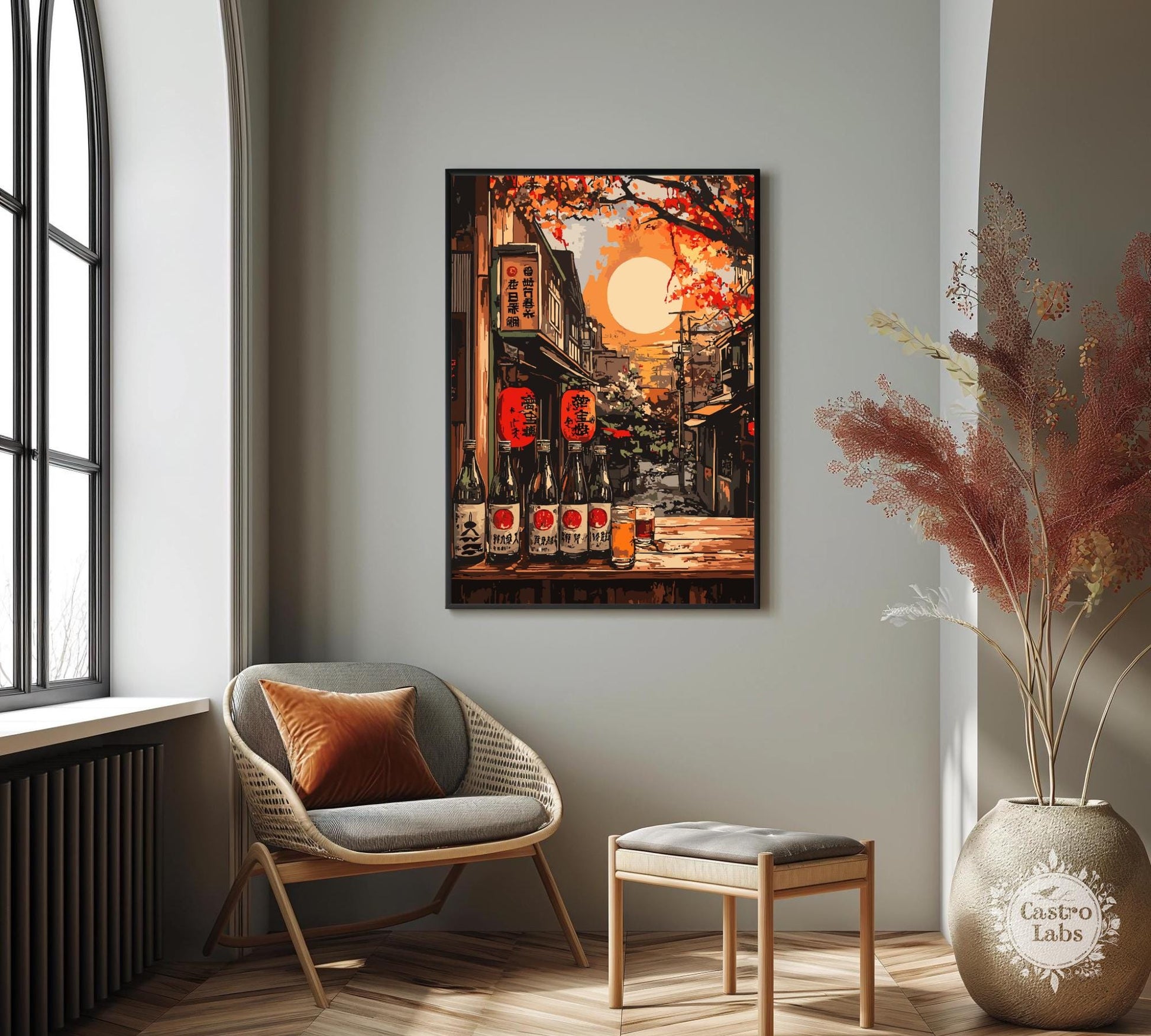 Izakaya Art,  Izakaya Japan Poster, Izakaya Tokyo Japan, Japan Print, Home Décor, Izakaya Art, Japanese Izakaya Print, Japanese Bar Poster