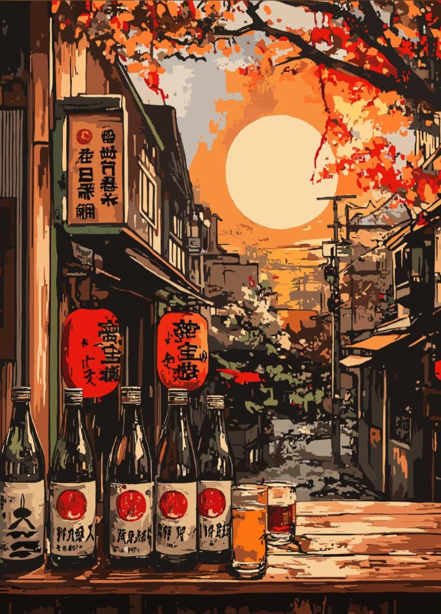 Izakaya Art,  Izakaya Japan Poster, Izakaya Tokyo Japan, Japan Print, Home Décor, Izakaya Art, Japanese Izakaya Print, Japanese Bar Poster
