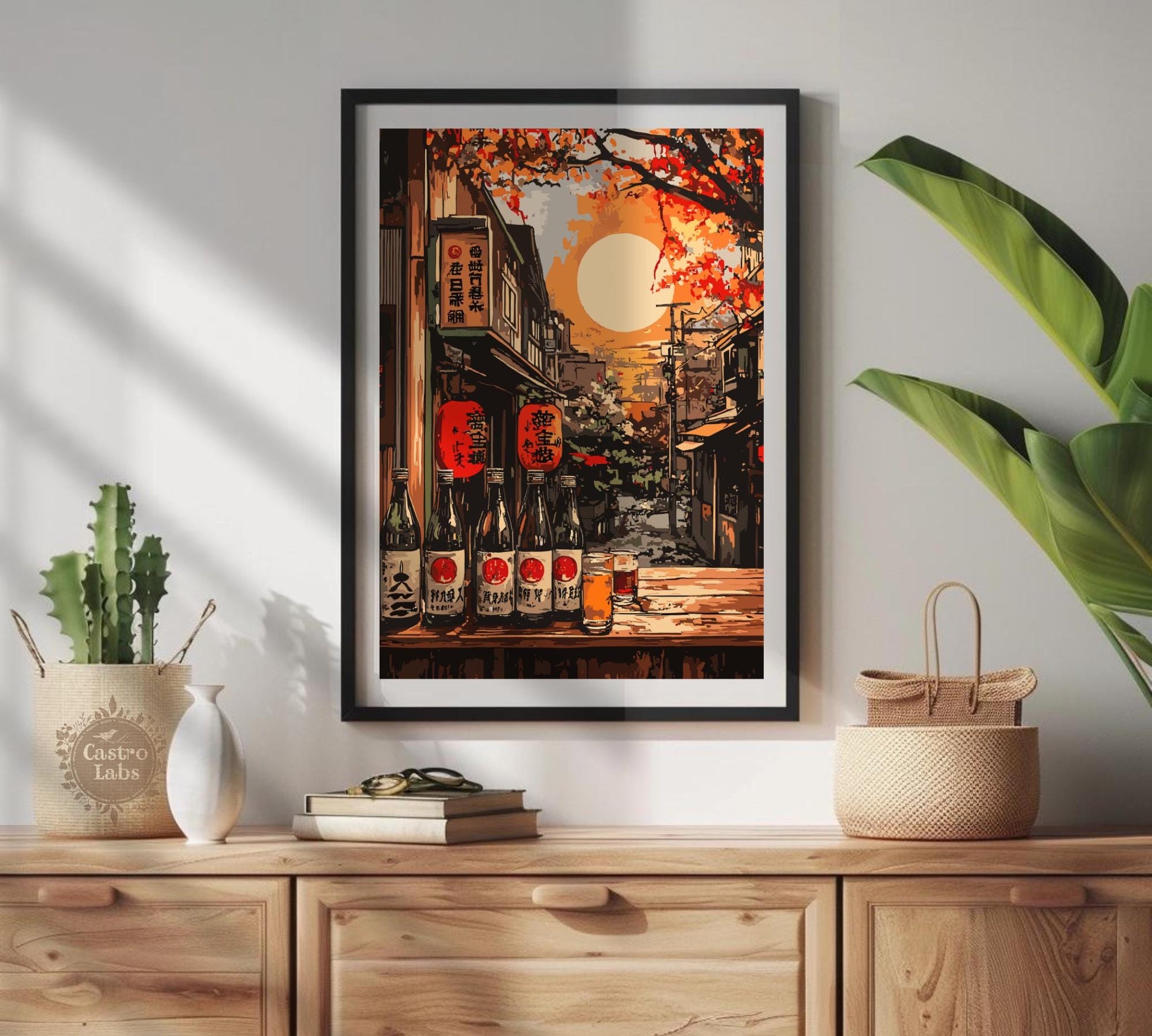 Izakaya Art,  Izakaya Japan Poster, Izakaya Tokyo Japan, Japan Print, Home Décor, Izakaya Art, Japanese Izakaya Print, Japanese Bar Poster