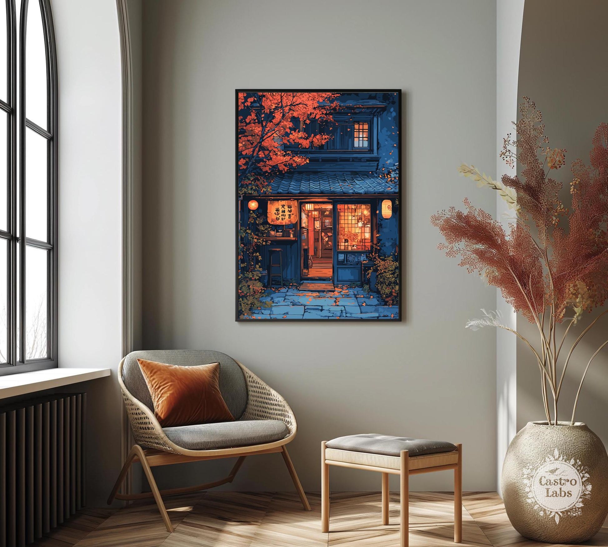 Asian Fusion Restaurant Art,  Japanese Restaurant Print, Home Décor, Japanese Food Art, Asian Fusion food, Asian Fusion Restaurant