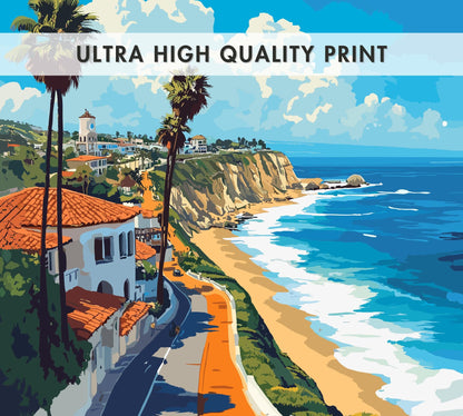 San Clemente Poster, San Clemente Travel Poster, San Clemente Artwork, Home Décor, San Clemente Print,, California Poster, Orange County Art