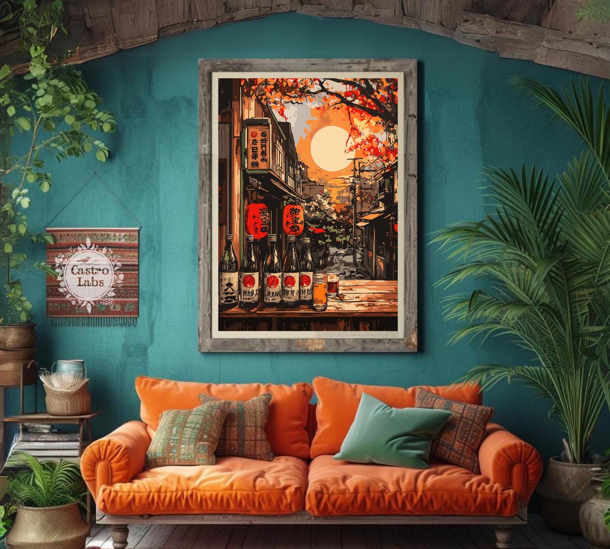 Izakaya Art,  Izakaya Japan Poster, Izakaya Tokyo Japan, Japan Print, Home Décor, Izakaya Art, Japanese Izakaya Print, Japanese Bar Poster