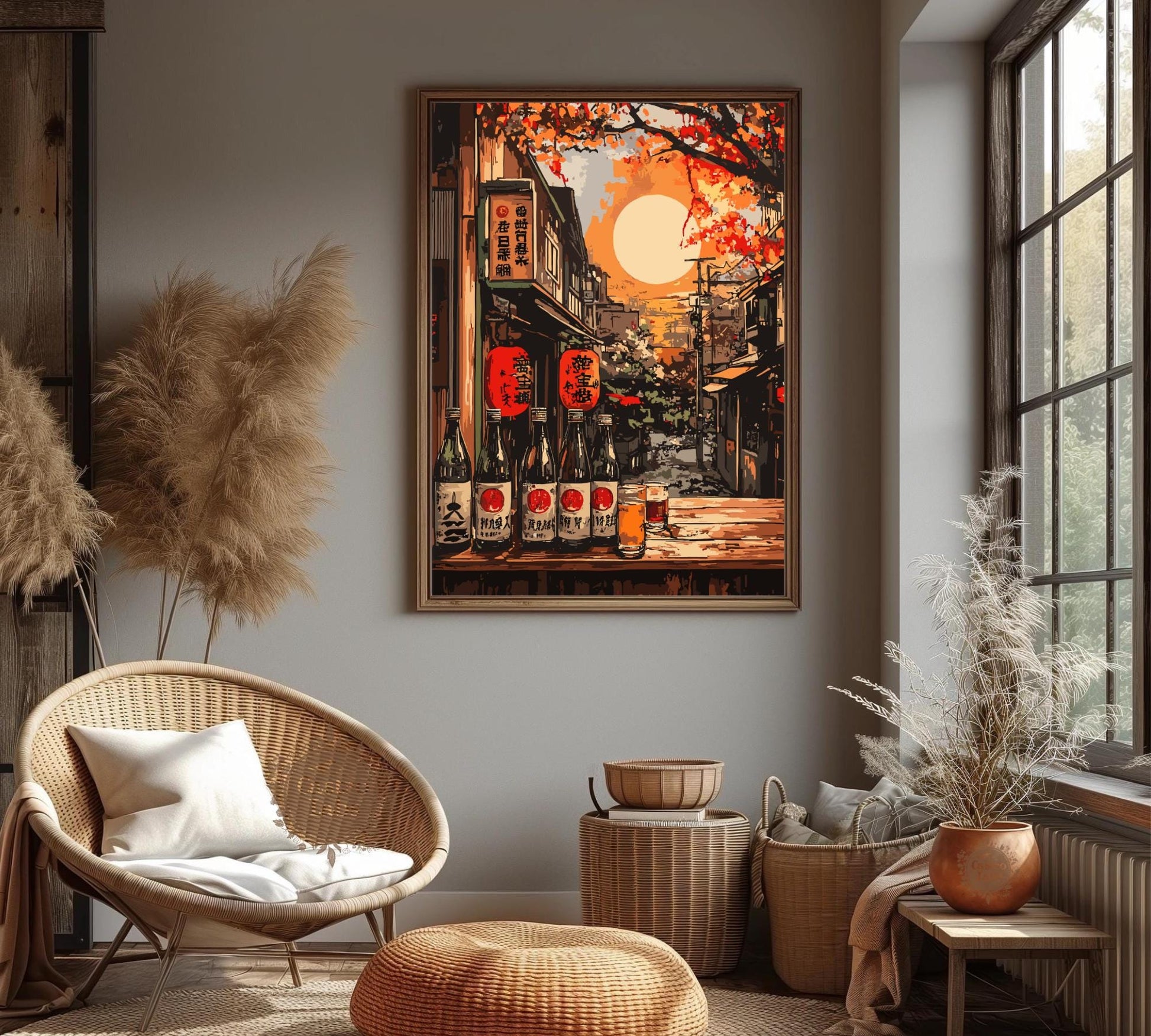 Izakaya Art,  Izakaya Japan Poster, Izakaya Tokyo Japan, Japan Print, Home Décor, Izakaya Art, Japanese Izakaya Print, Japanese Bar Poster