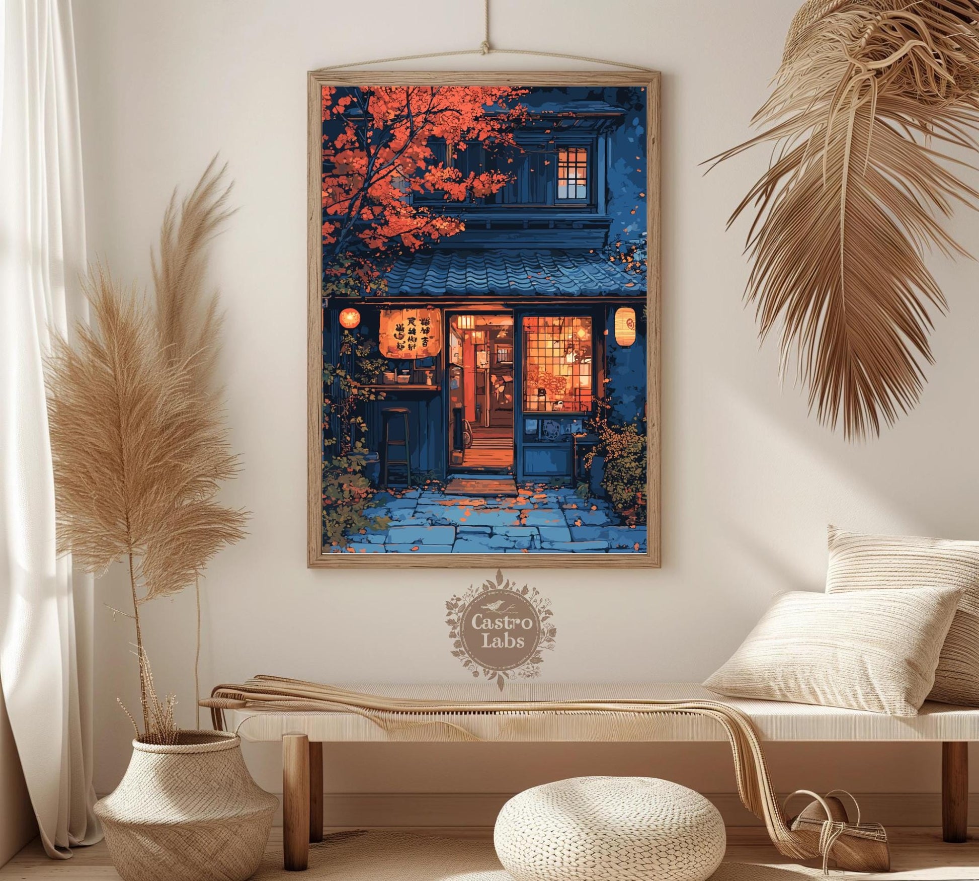 Asian Fusion Restaurant Art,  Japanese Restaurant Print, Home Décor, Japanese Food Art, Asian Fusion food, Asian Fusion Restaurant