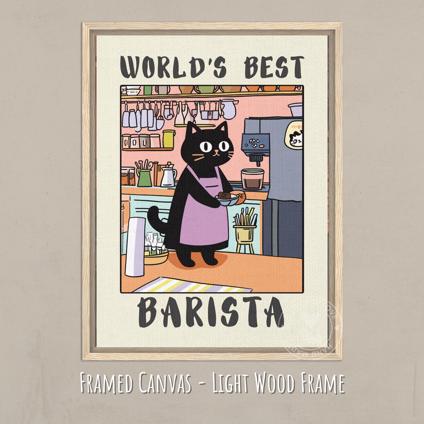Barista Poster, World&#39;s Best Barista Print