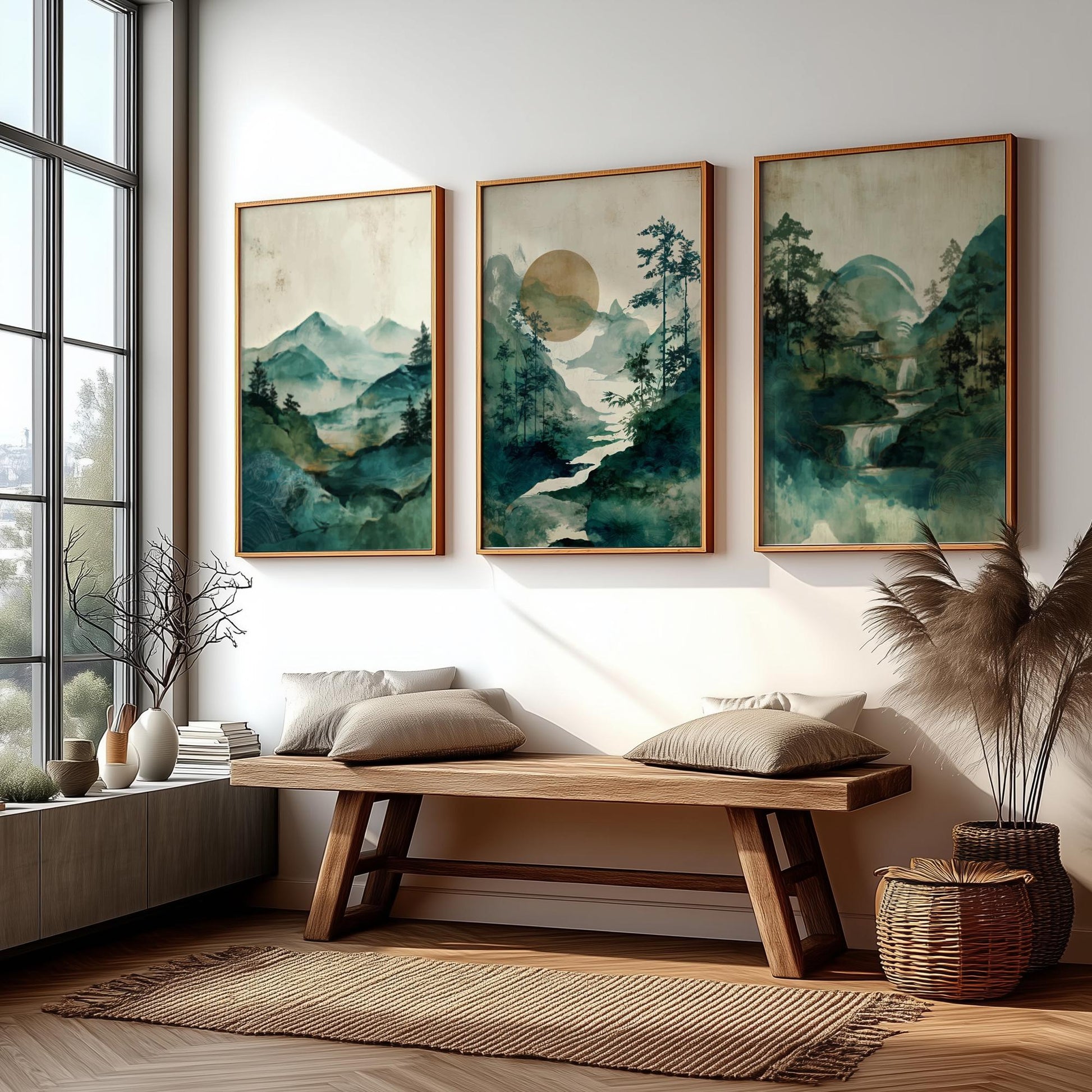 Minimalist Tree Art for Bedroom
