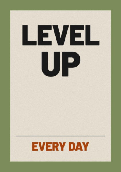 Motivational quotes poster featuring bold typography and a green background, perfect for inspiring home decor.