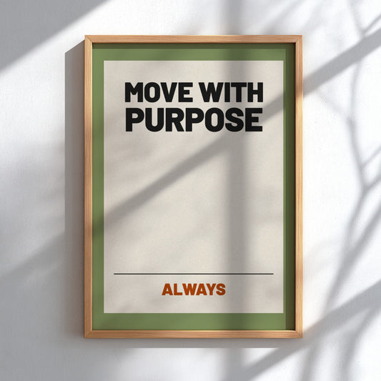 Motivational quotes poster featuring bold typography and earthy colors, perfect for home decor and