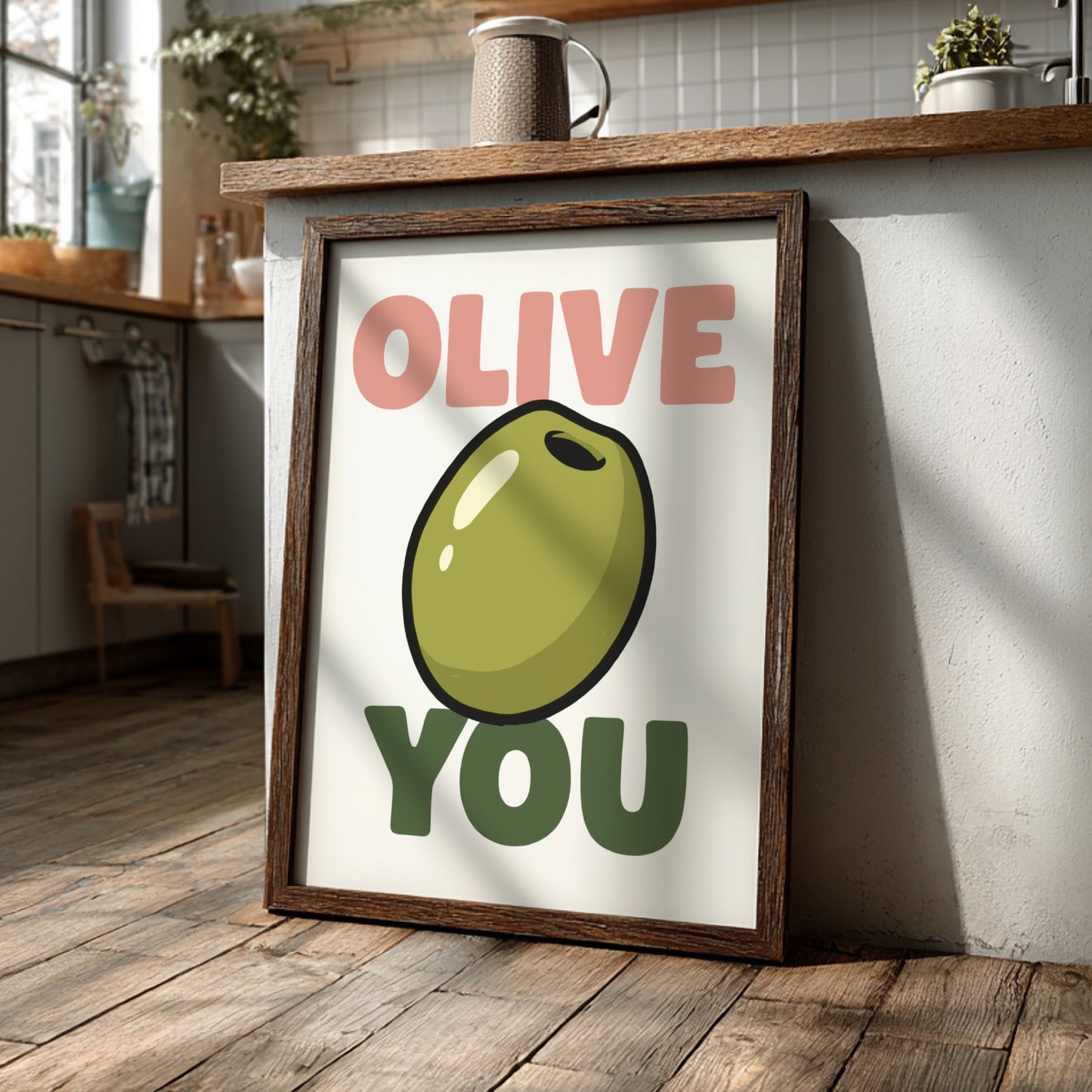 Olive - Olive You - Kitchen Wall Art