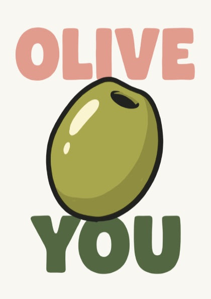 Olive - Olive You - Kitchen Wall Art