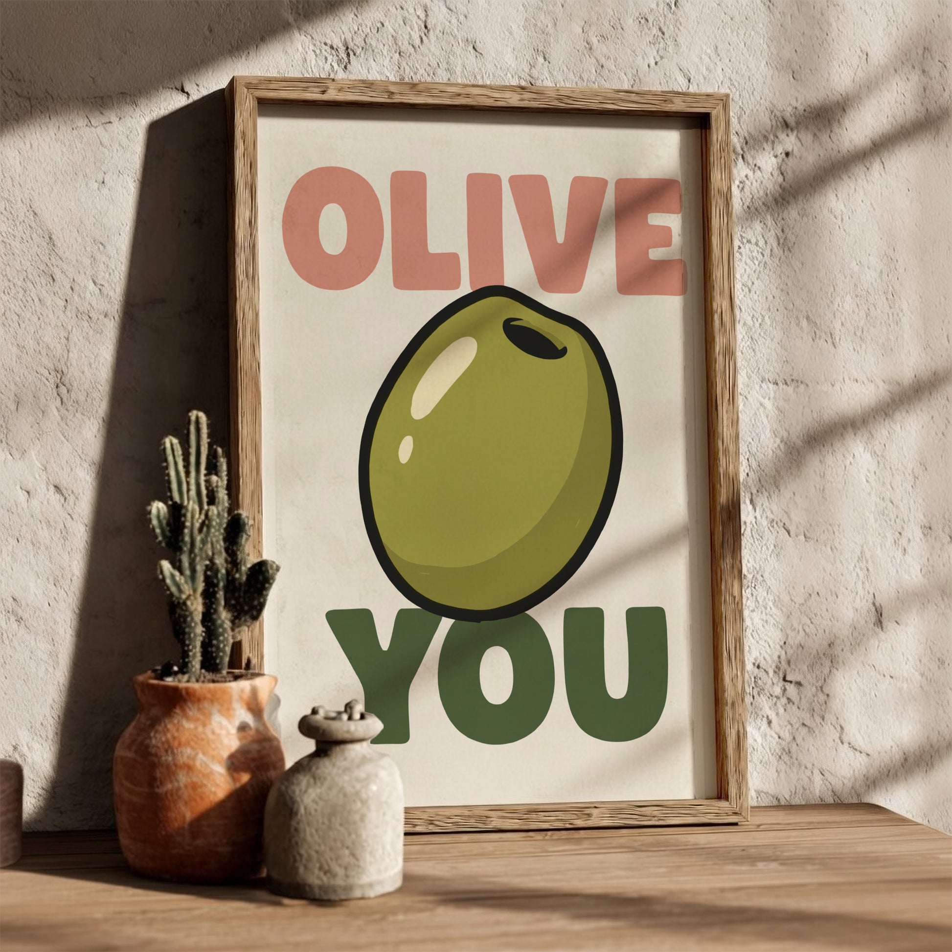 Olive - Olive You - Kitchen Wall Art
