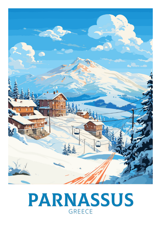 Parnassus Travel Print