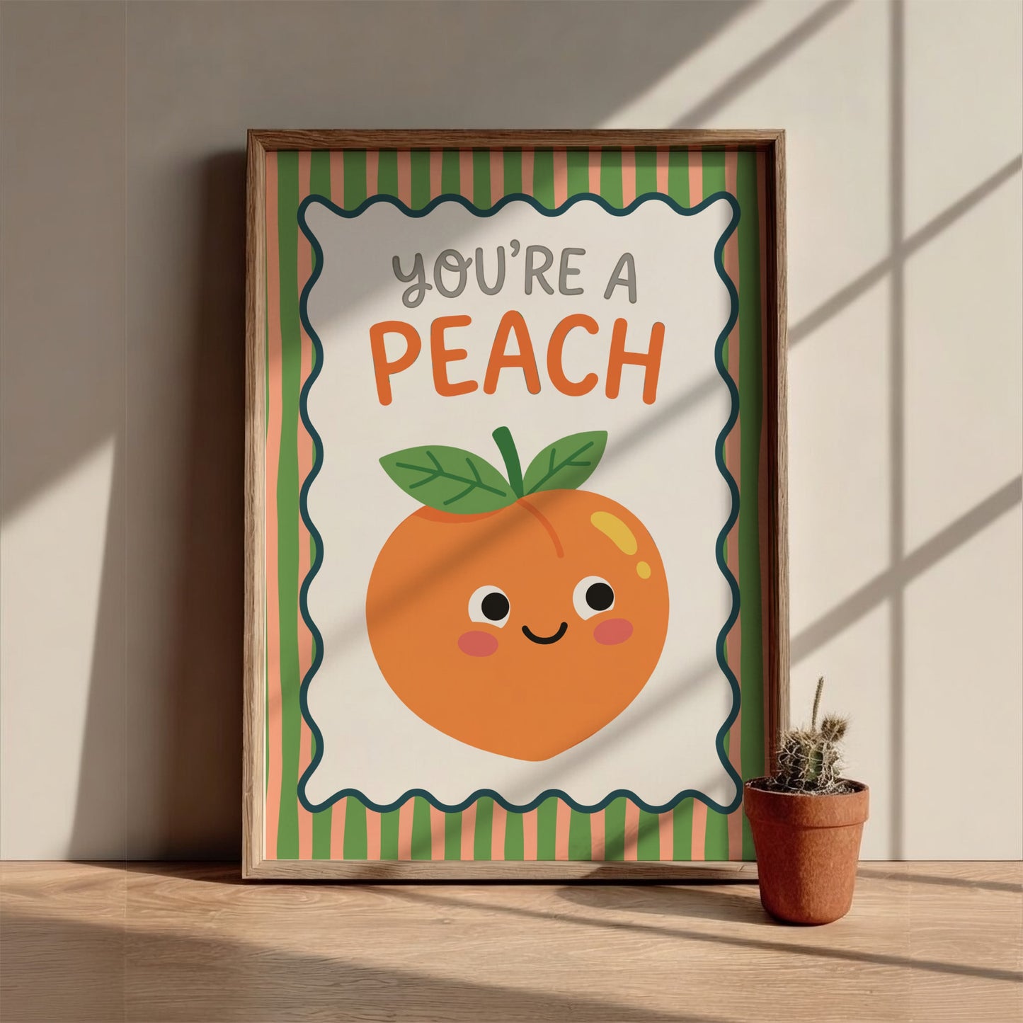 Peach - You’re a Peach - Kitchen Wall Art