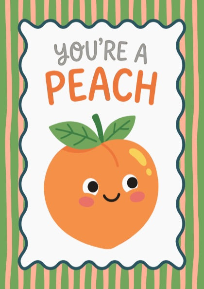 Peach - You’re a Peach - Kitchen Wall Art
