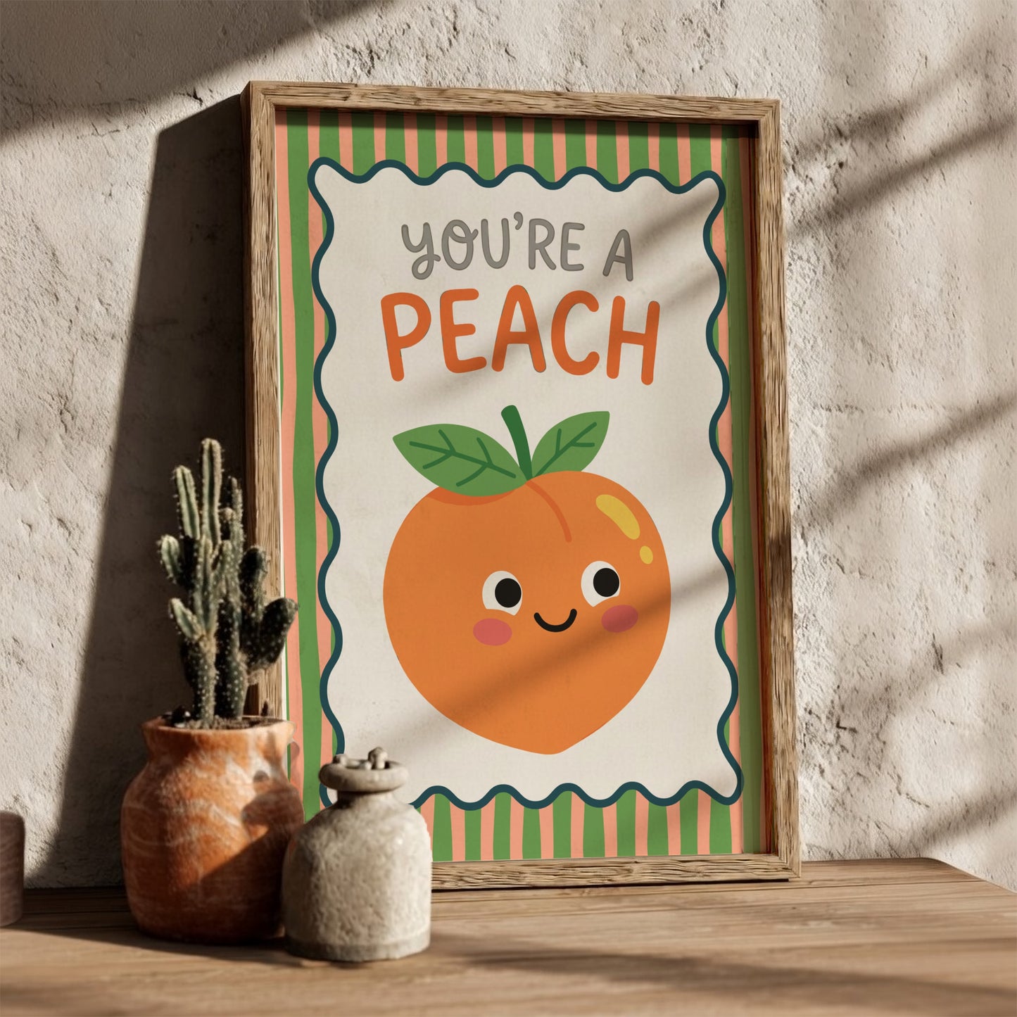 Peach - You’re a Peach - Kitchen Wall Art