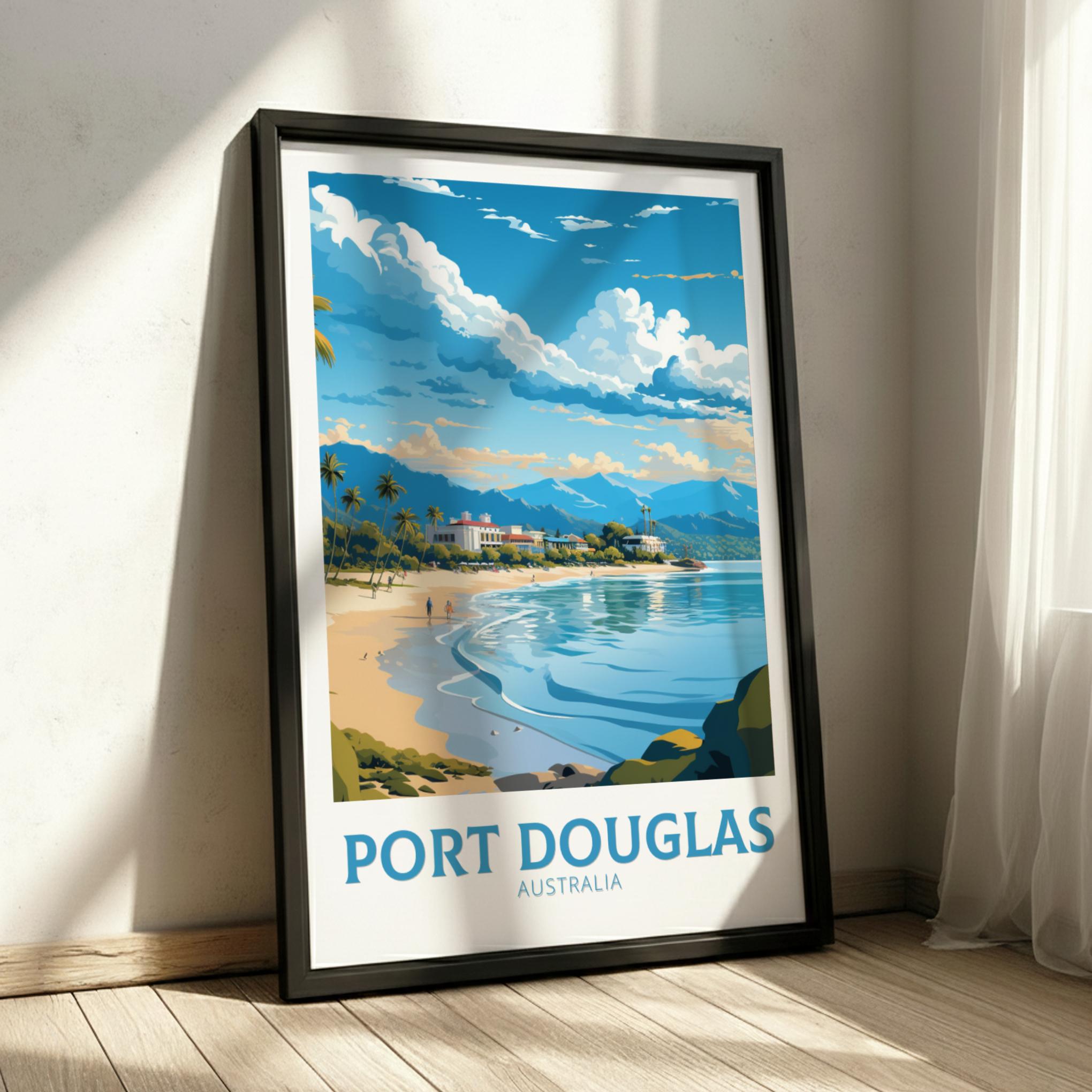 Australia PORT DOUGLAS TRAVEL PRINT - WALLART AUSTRALIA