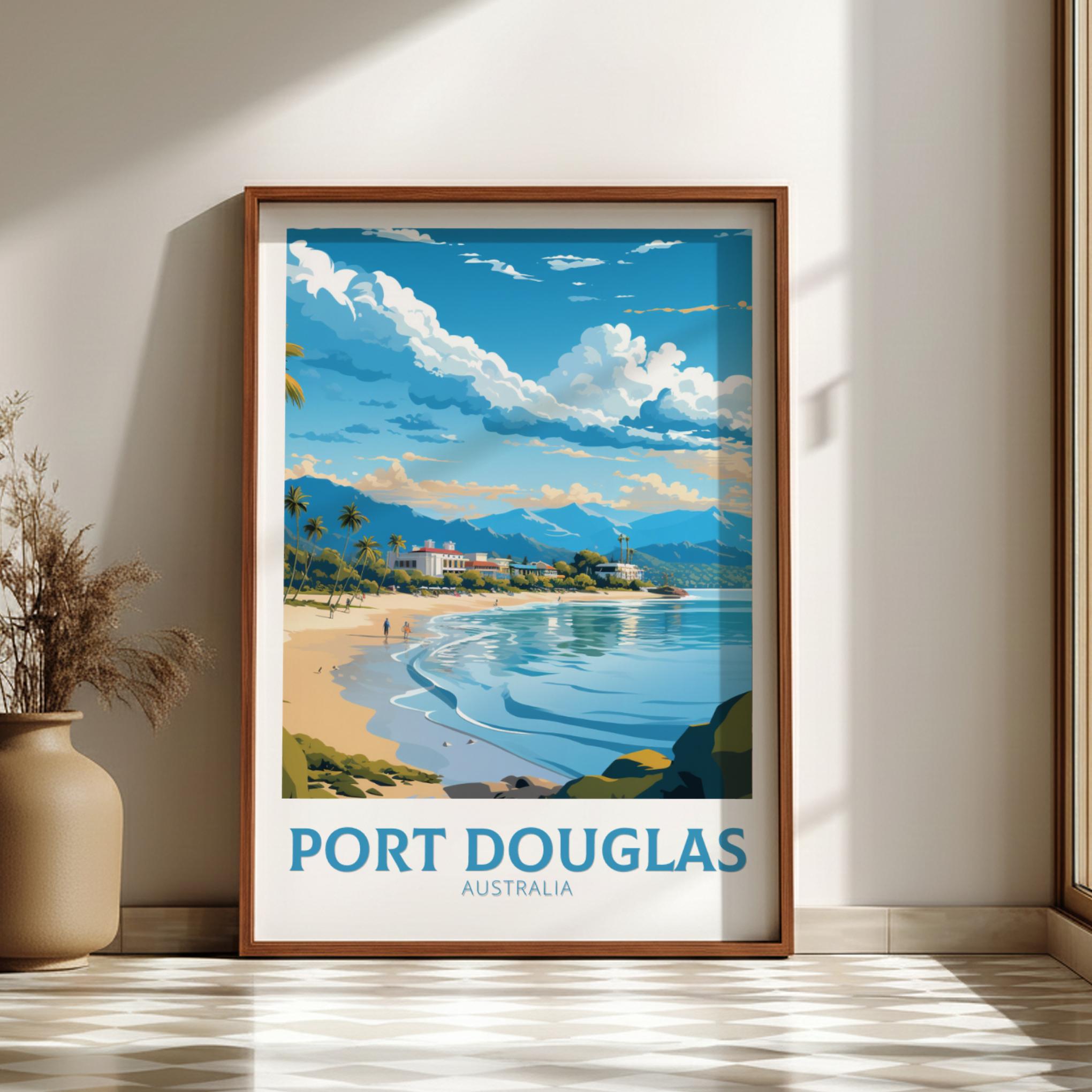 Australia PORT DOUGLAS TRAVEL PRINT - WALLART AUSTRALIA